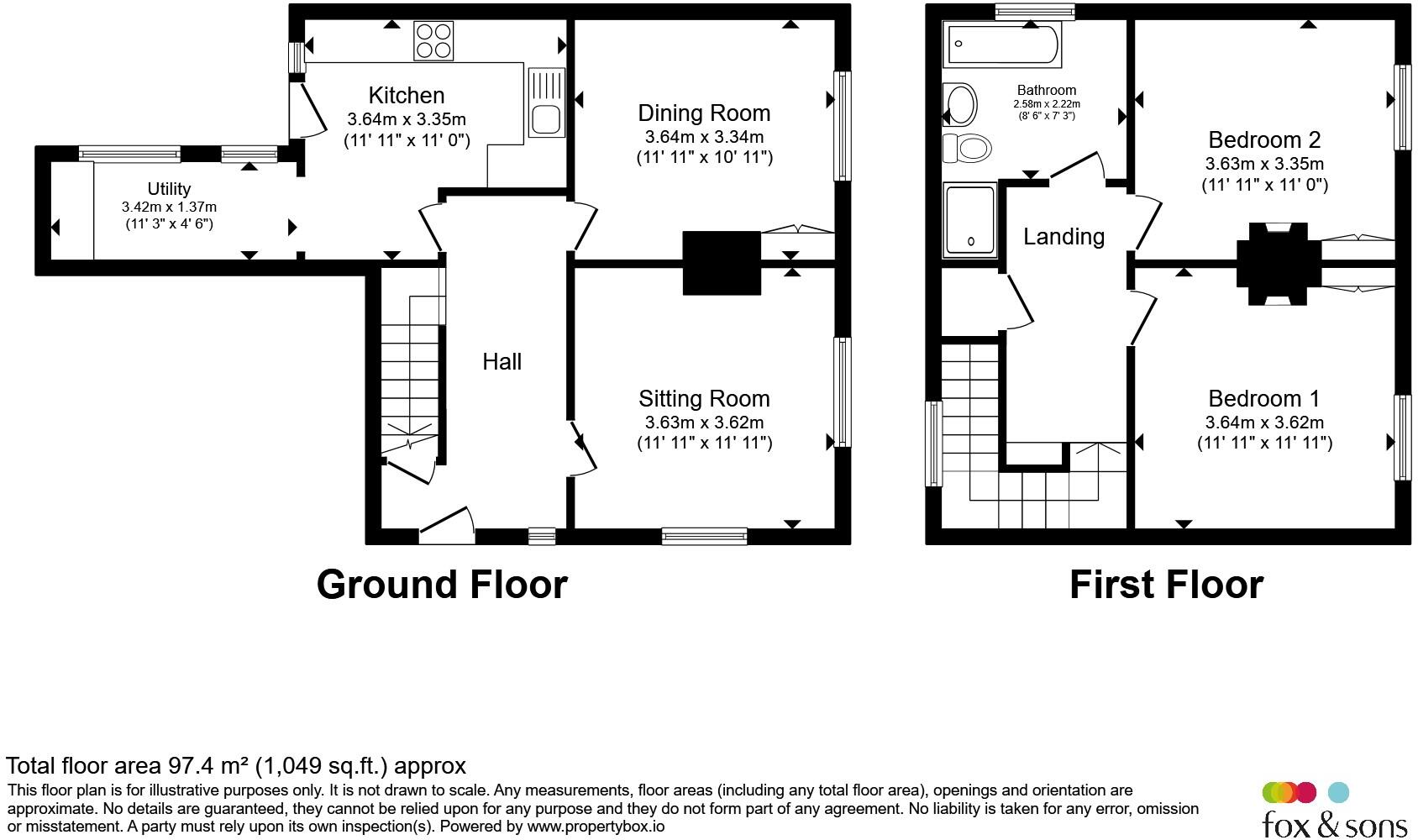 Wyke Road, Weymouth floorplan