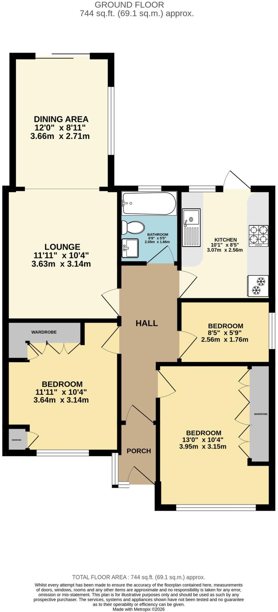 Celia Crescent, Ashford, TW15 floorplan