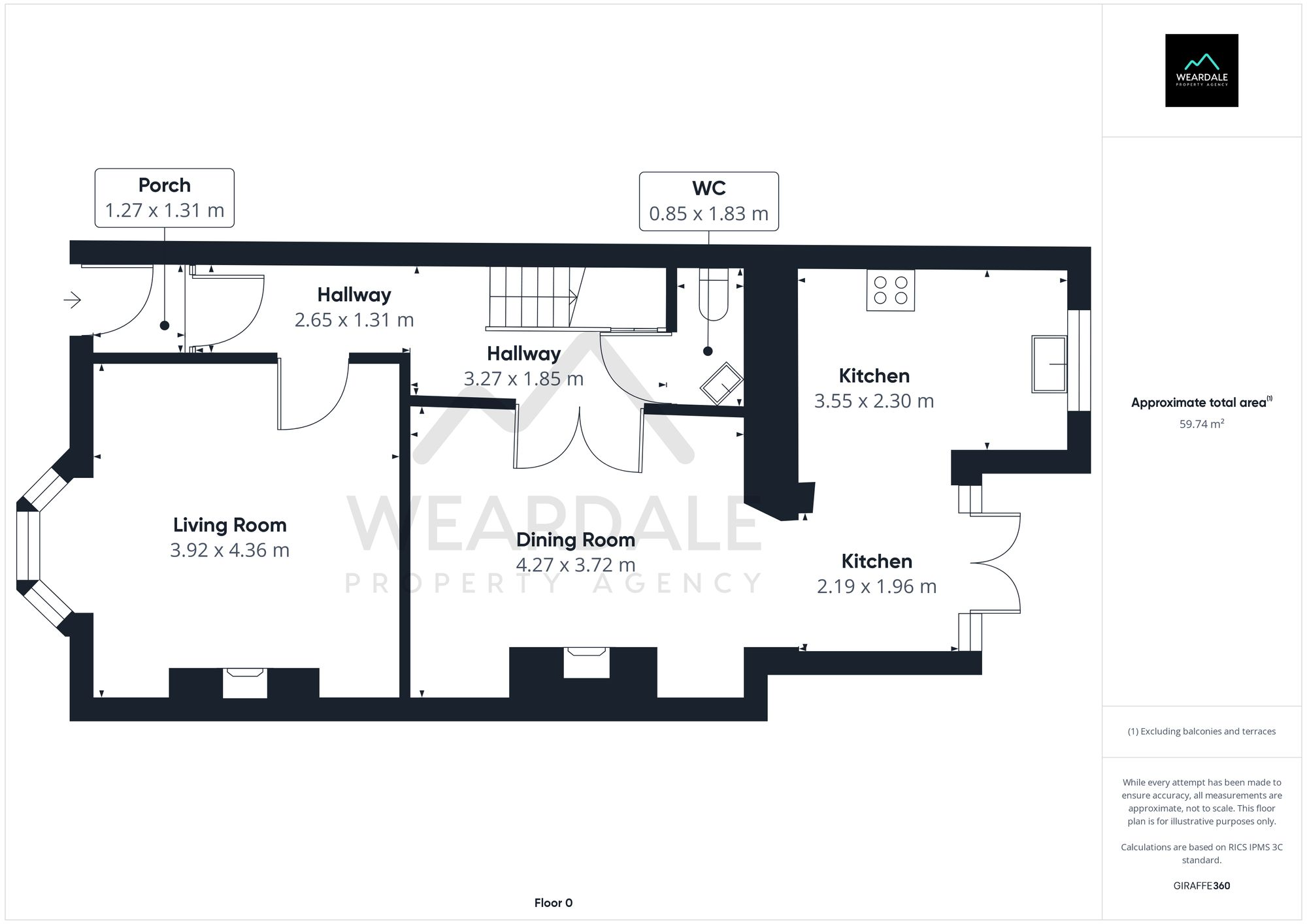 Uppertown, Wolsingham, DL13 floorplan