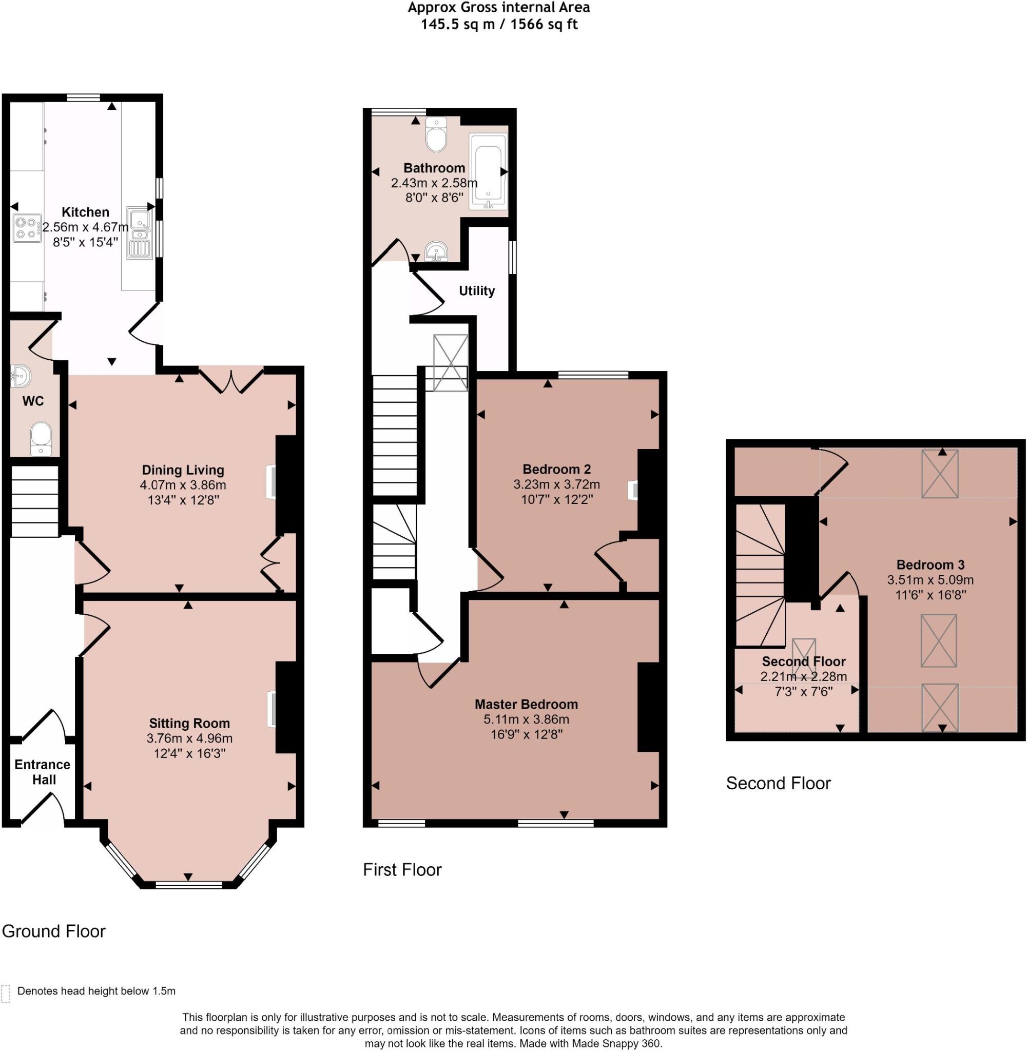 Scriven Road, Knaresborough floorplan