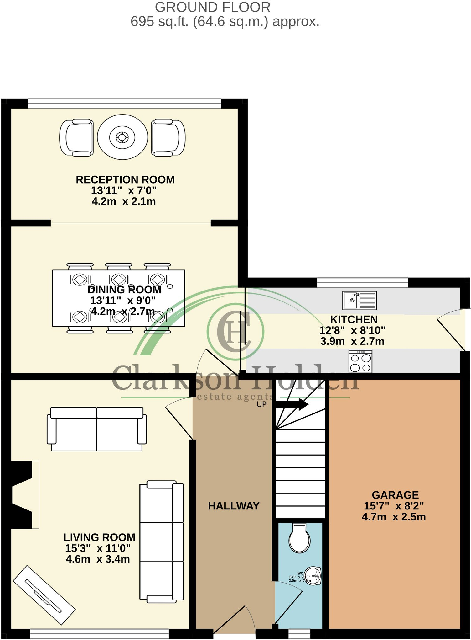 Conway Drive, Fulwood, PR2 3EQ floorplan