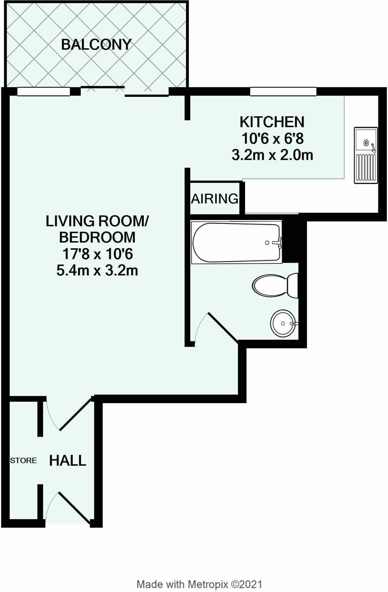 East Cliff Road, Dawlish, Devon floorplan