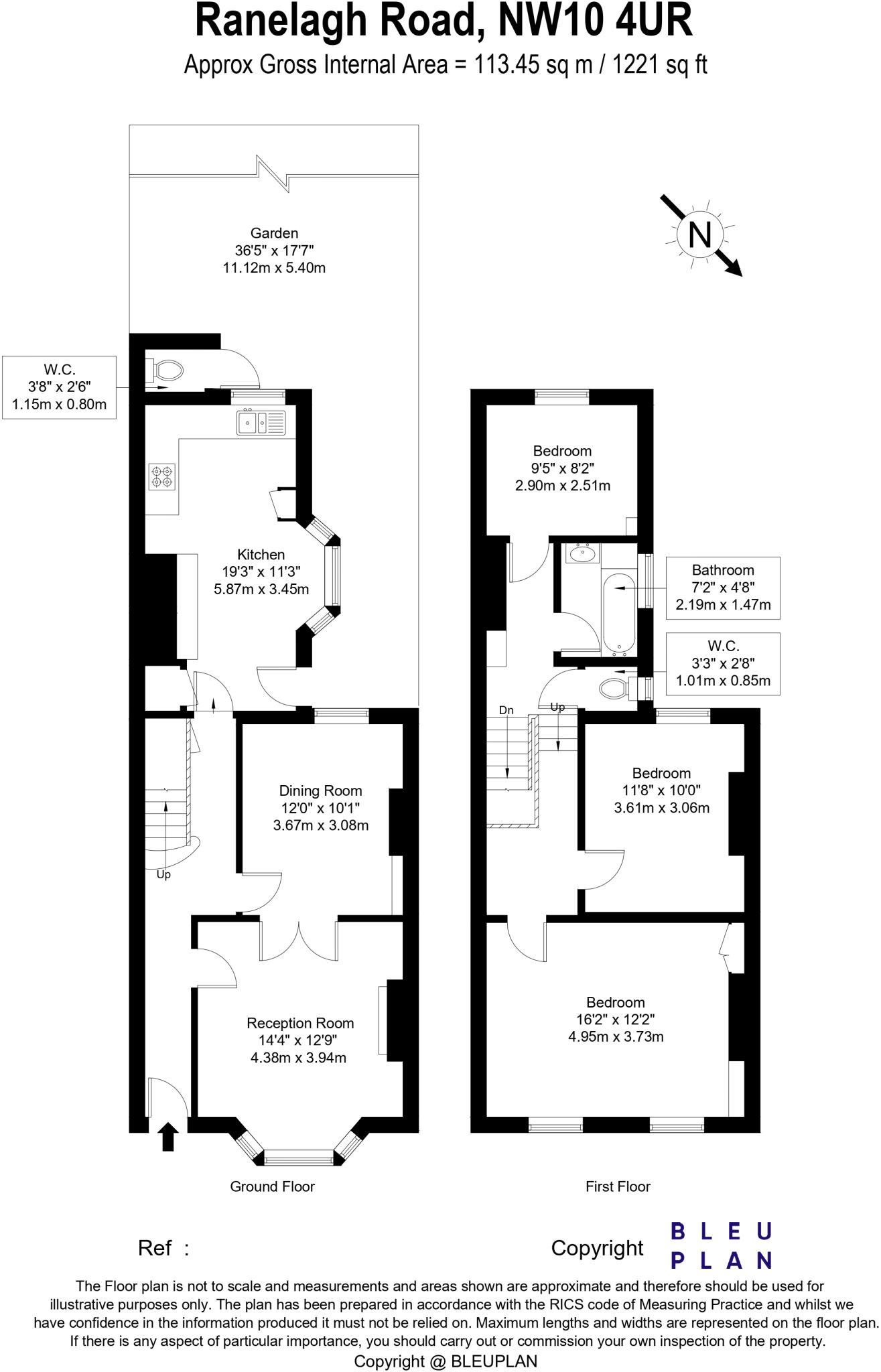 Ranelagh Road, Brent, London floorplan