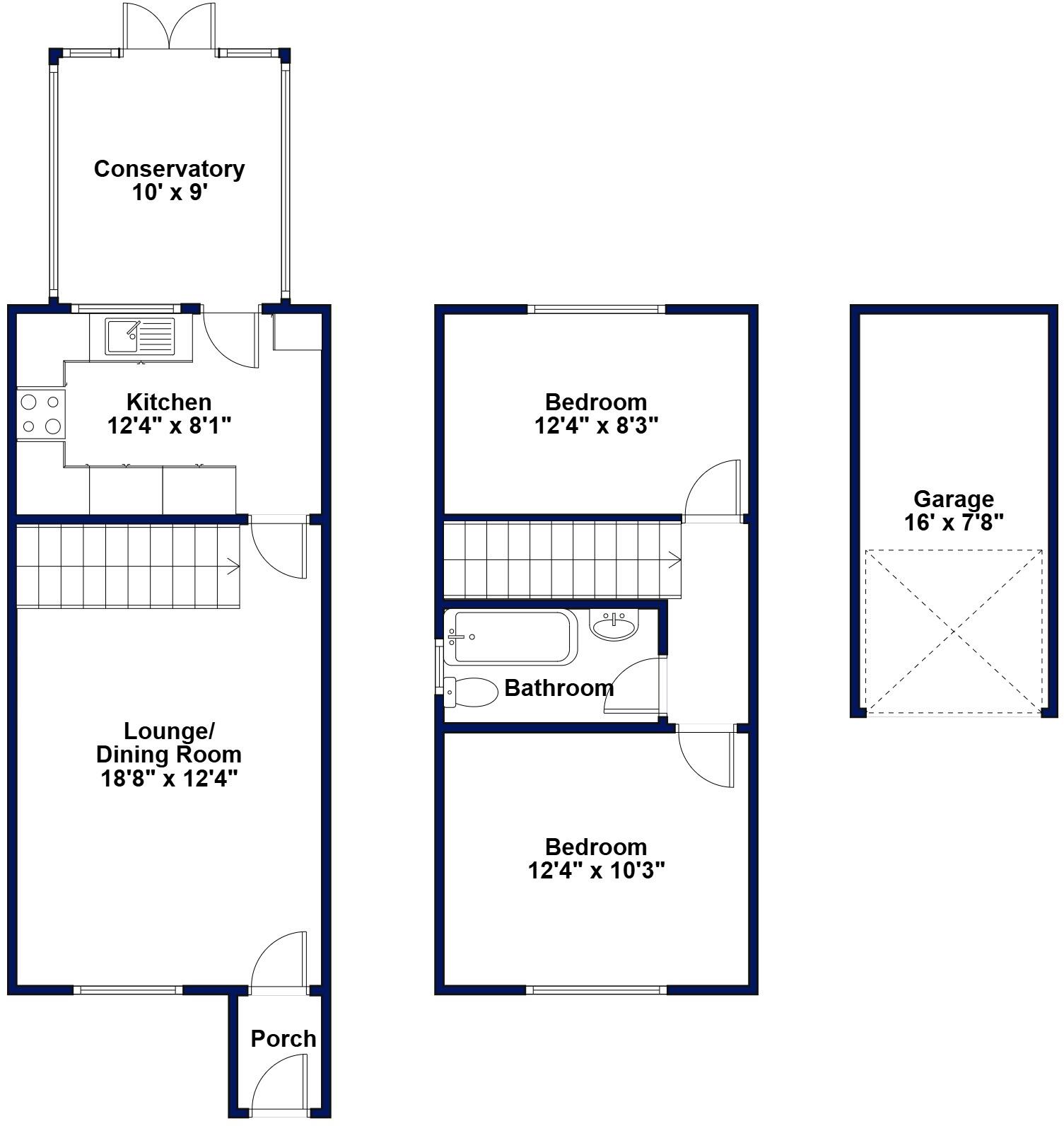 Curlew Close, Ferndown, Dorset floorplan