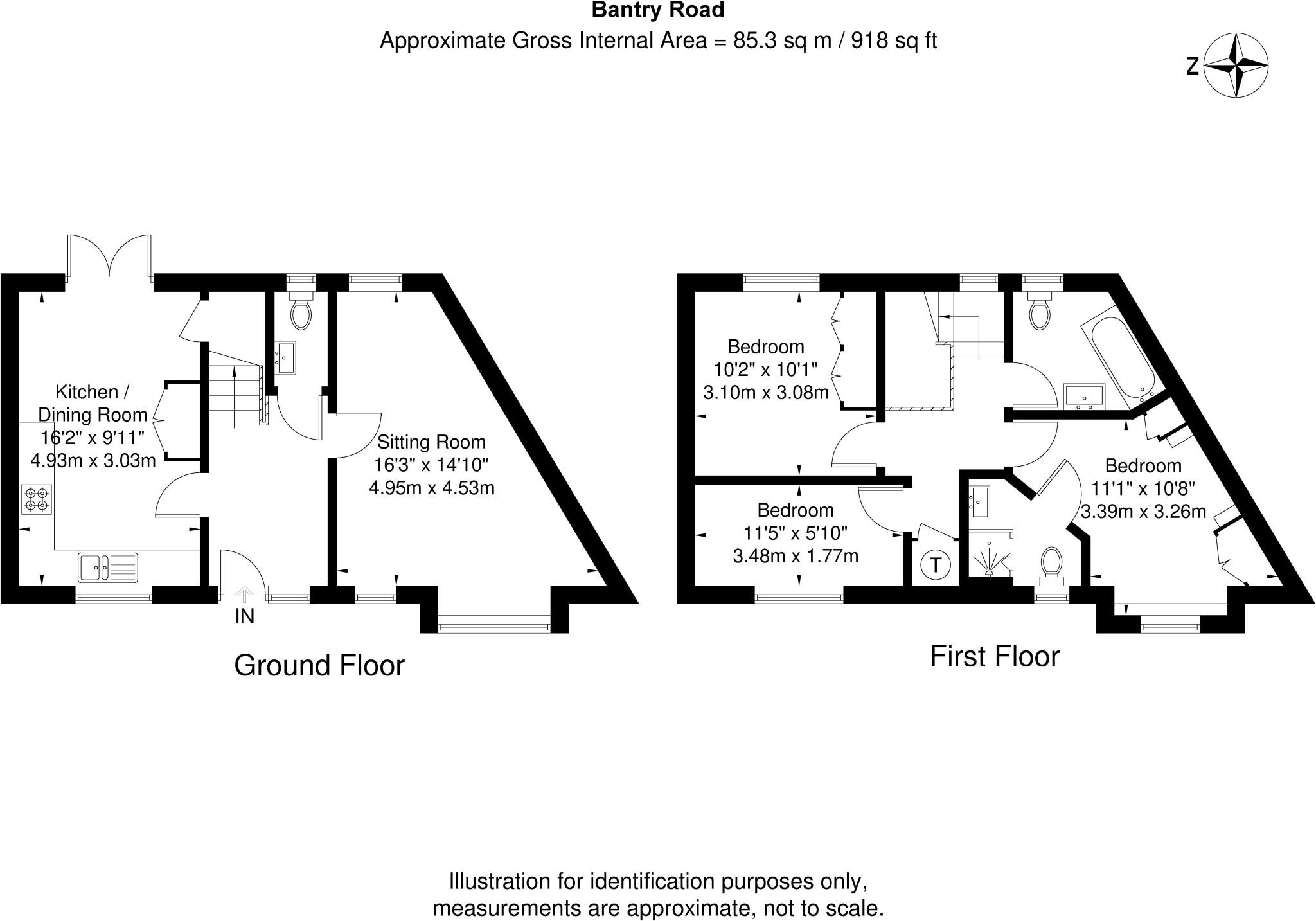Bantry Road, Cippenham floorplan