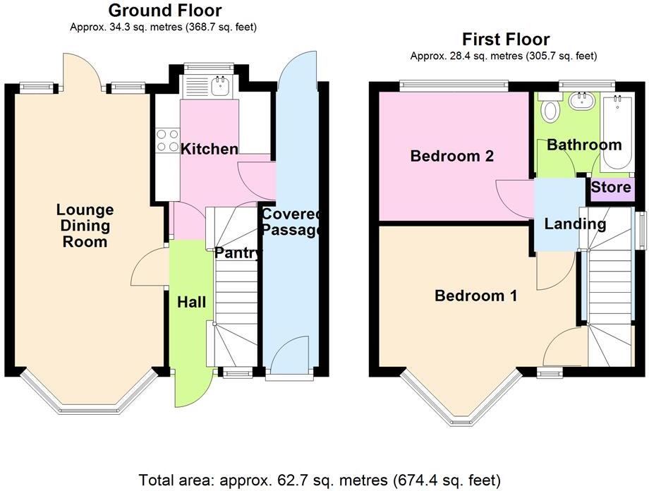 Knightwick Crescent, Birmingham, B23 7BZ floorplan