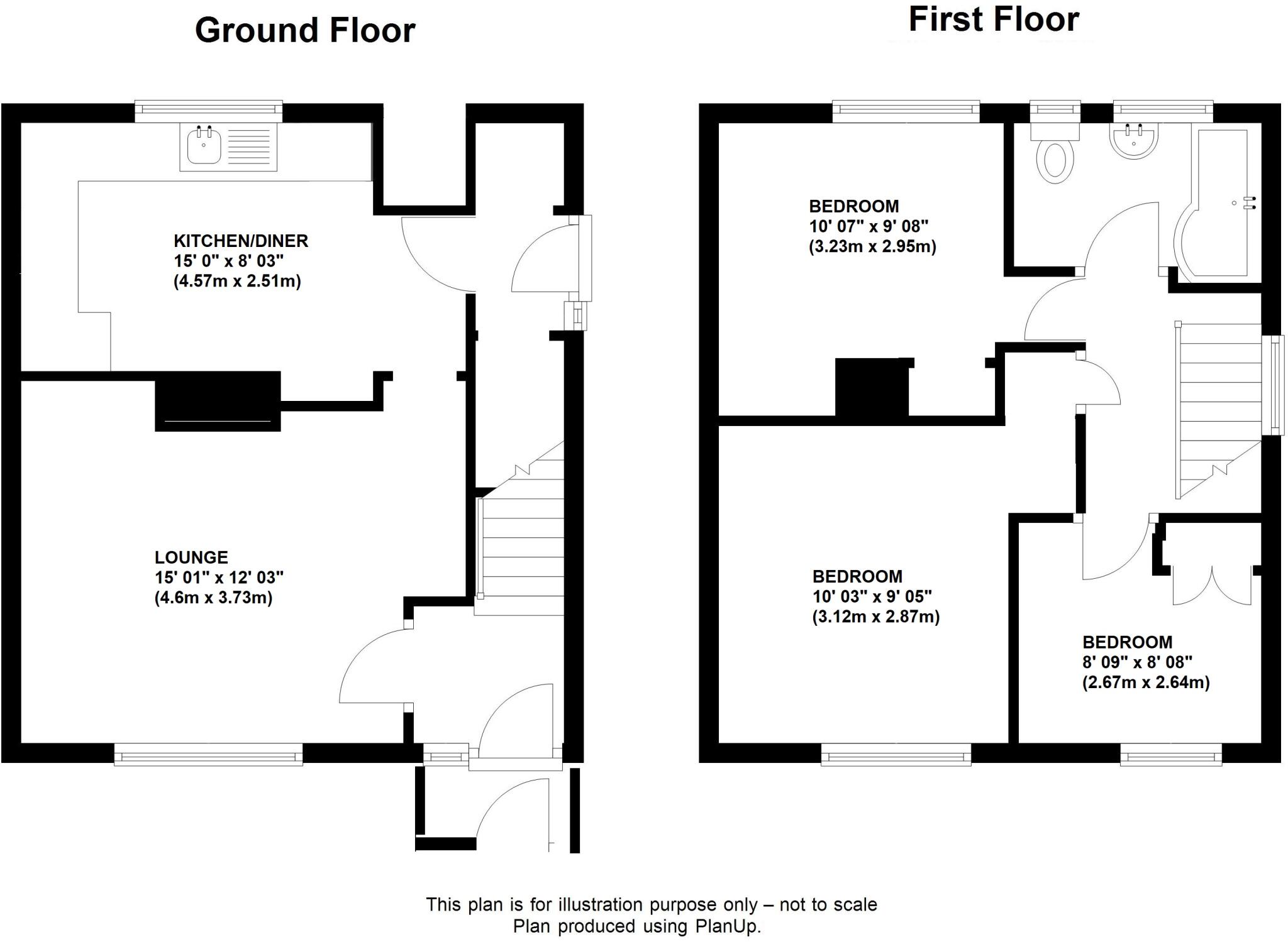 Lullingstone Crescent, Orpington floorplan