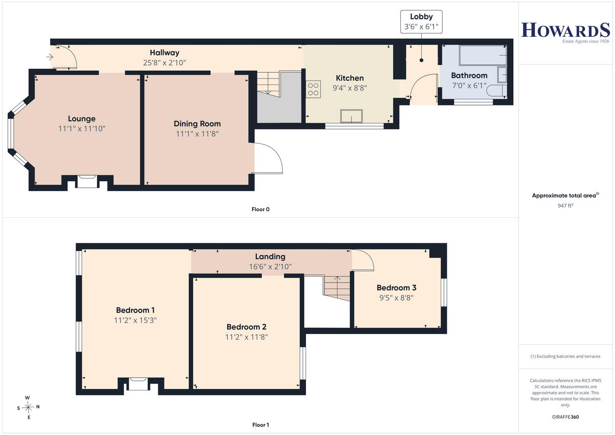 St Margarets Road, Lowestoft floorplan