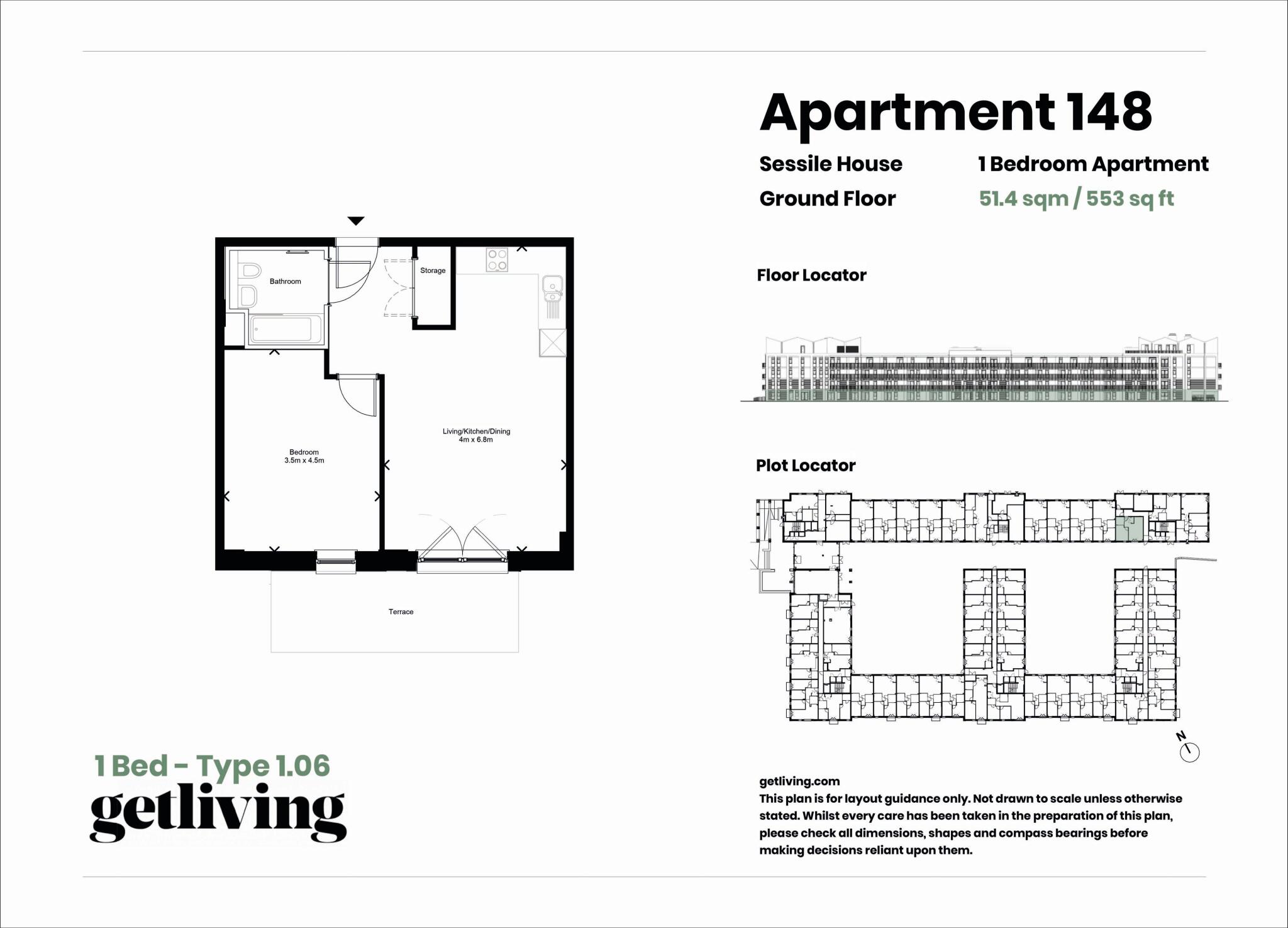 The Oakgate floorplan