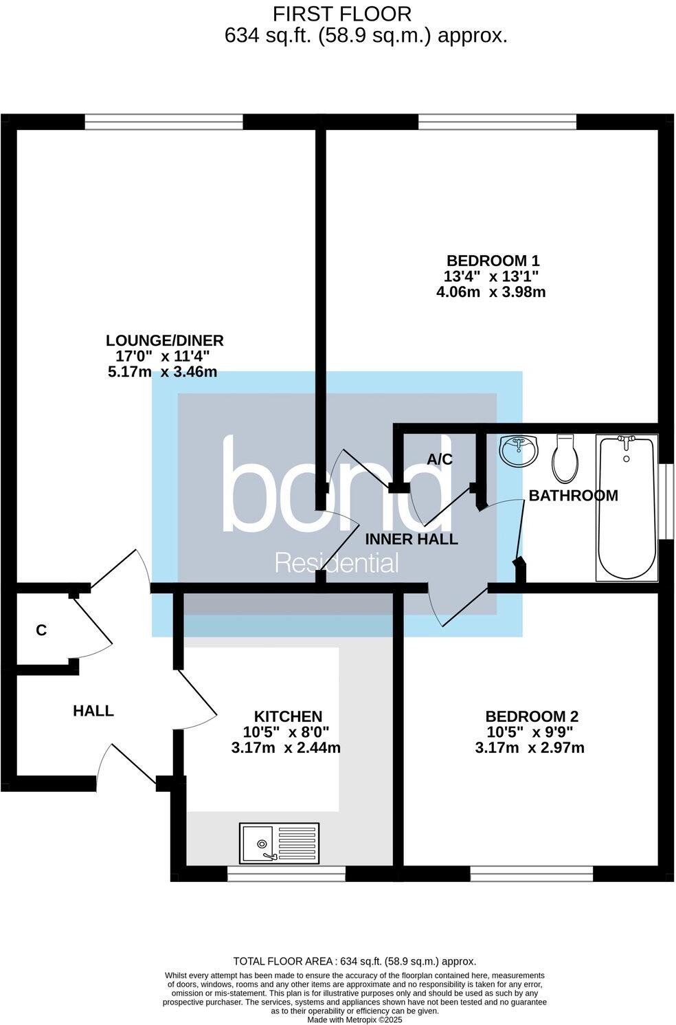 Reynards Court, Great Baddow, Chelmsford, CM2 floorplan