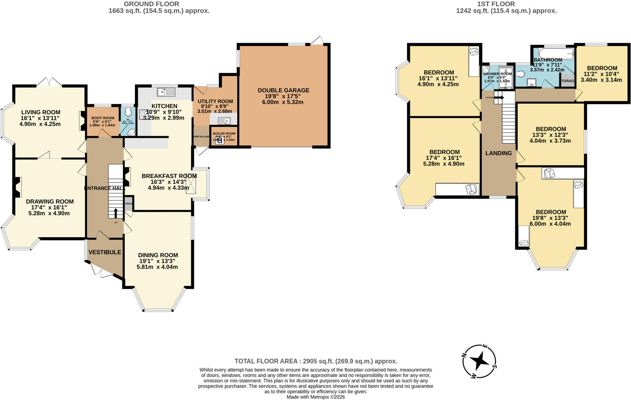 Pine Road, Didsbury Village, M20 floorplan