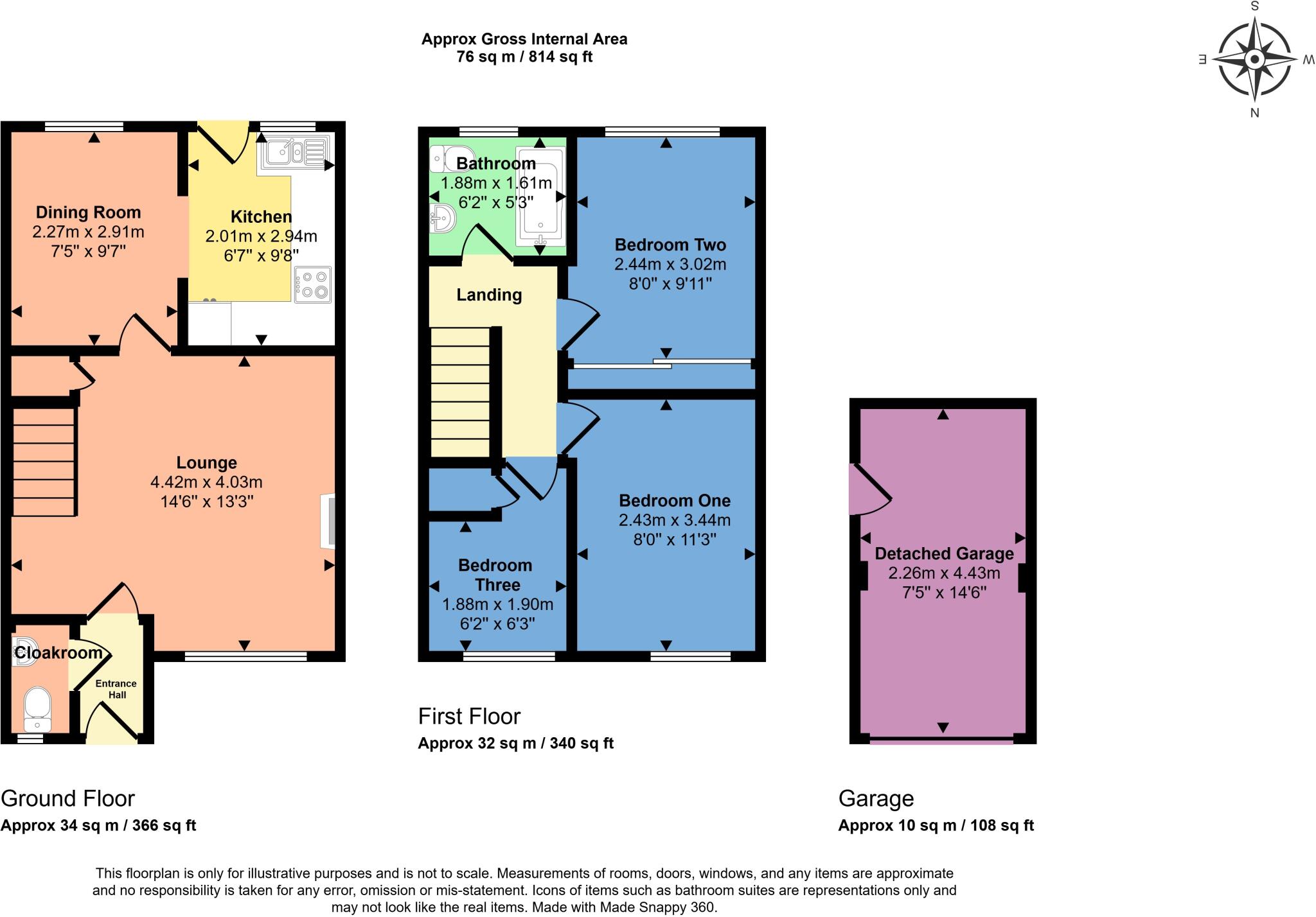 Hogarth Drive, Hinckley floorplan