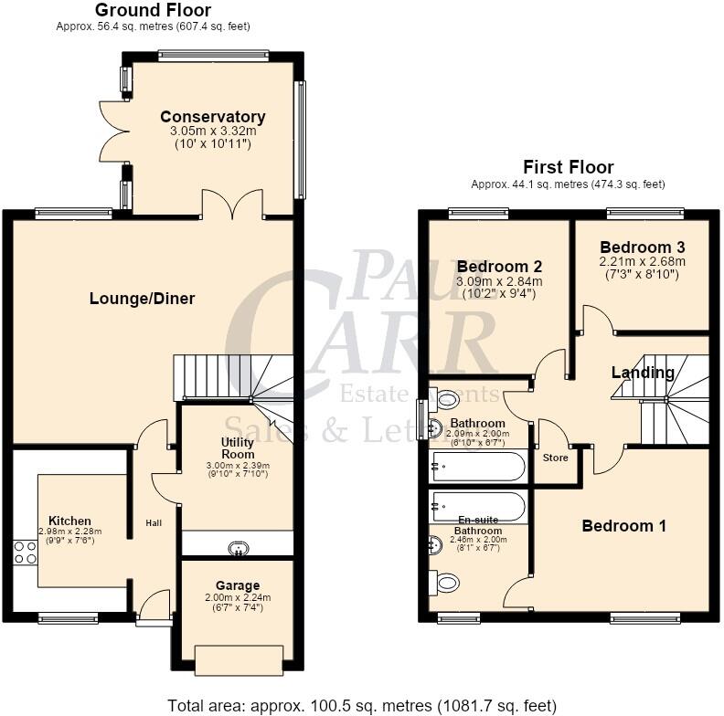 The Croft, Cheslyn Hay floorplan