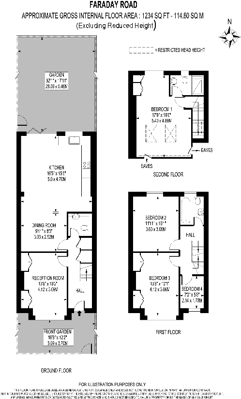 Faraday Road, SW19 floorplan