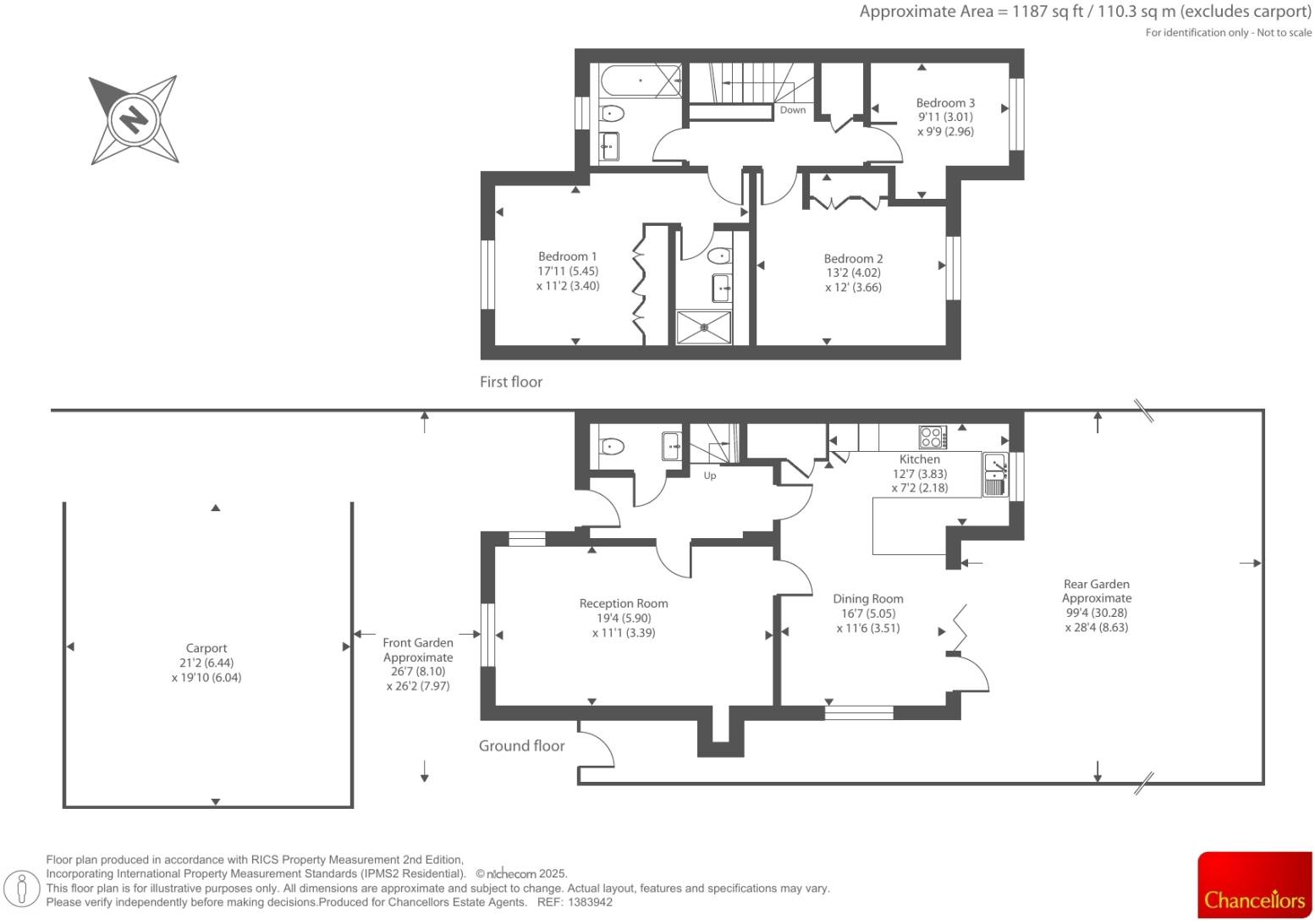 Woodstock Road, Yarnton, OX5 floorplan