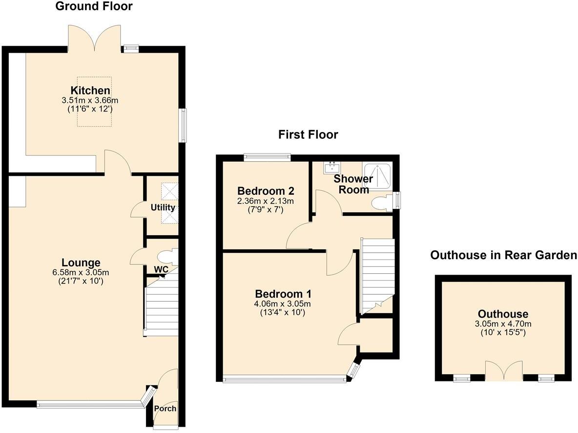 Kingston Avenue, Bedfont floorplan