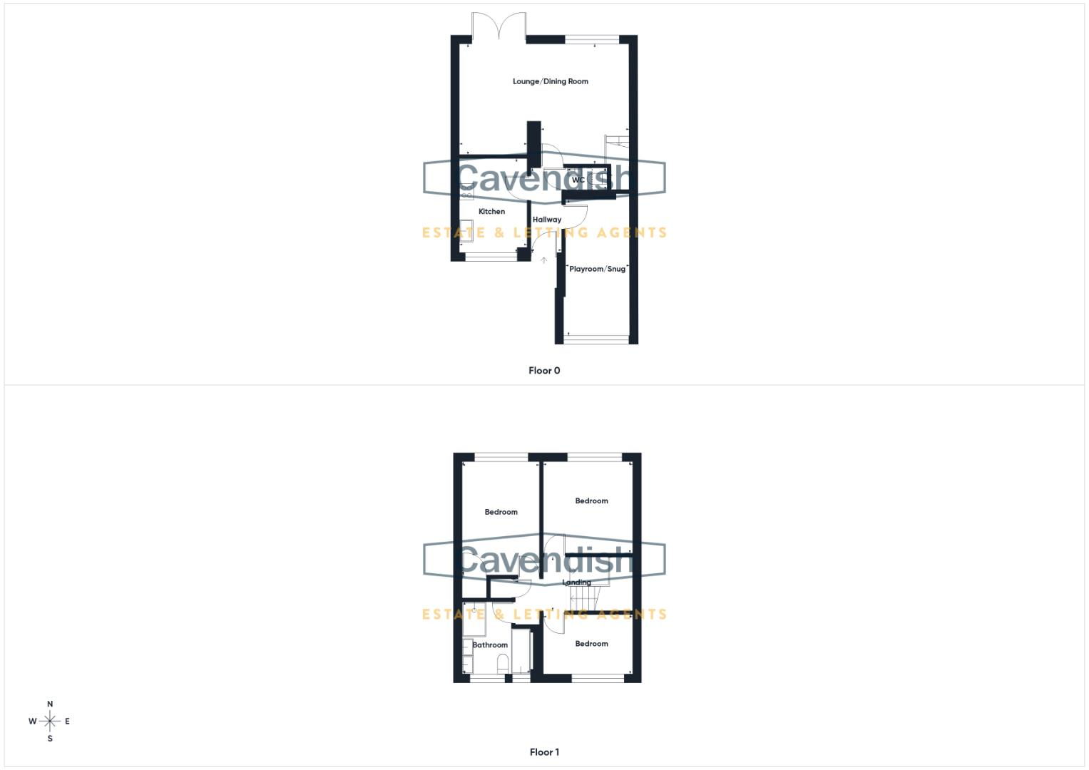 Primrose Close, Huntington, Chester floorplan