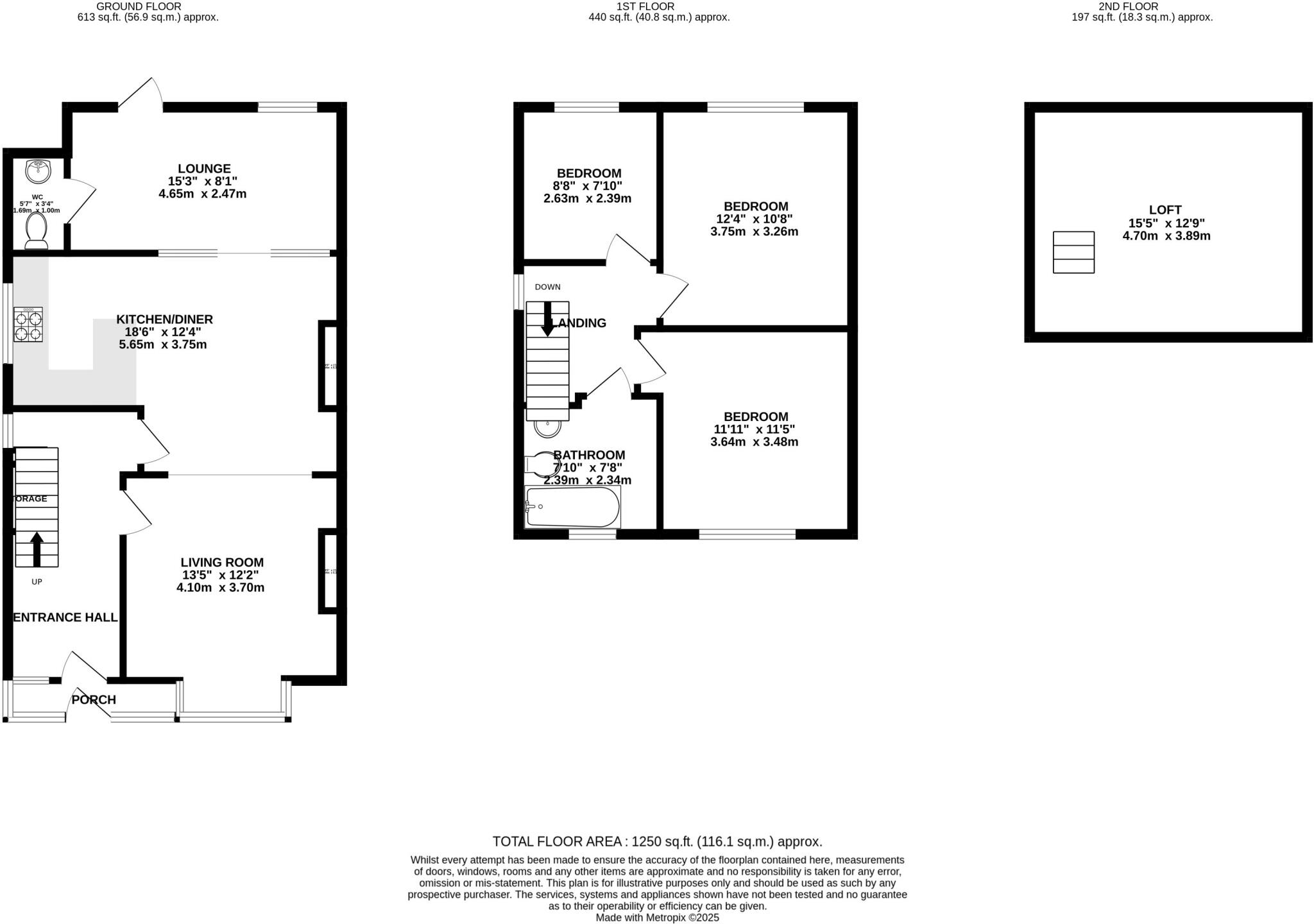 Batchwood Drive, St. Albans, Hertfordshire, AL3 floorplan