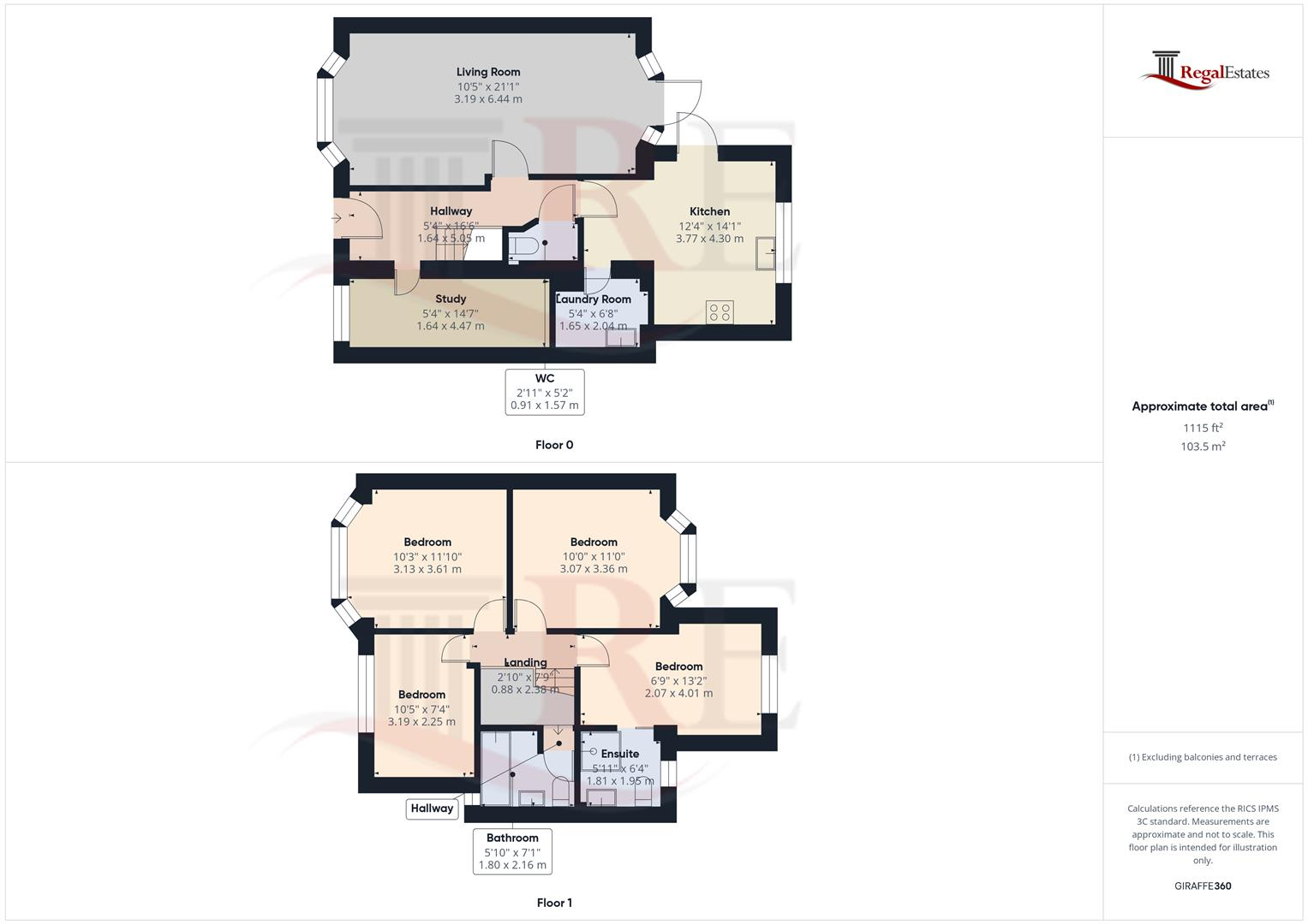Buckingham Gardens, Edgware, HA8 floorplan