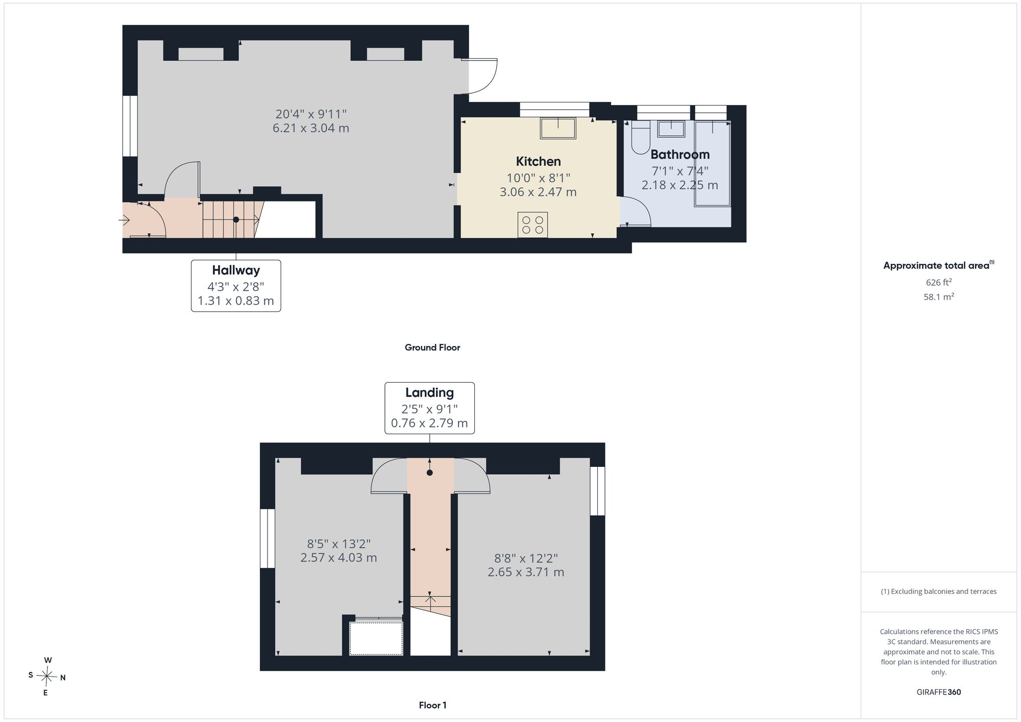 14, St. Marks Road, Portsmouth, PO2 floorplan
