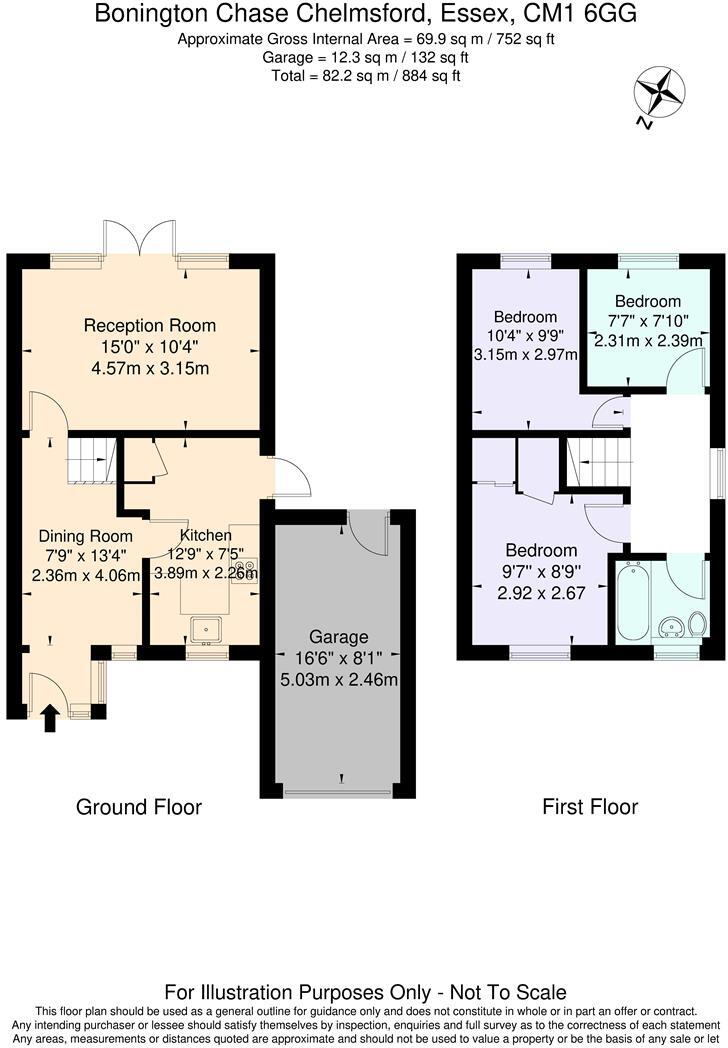 Bonington Chase, Chelmsford floorplan