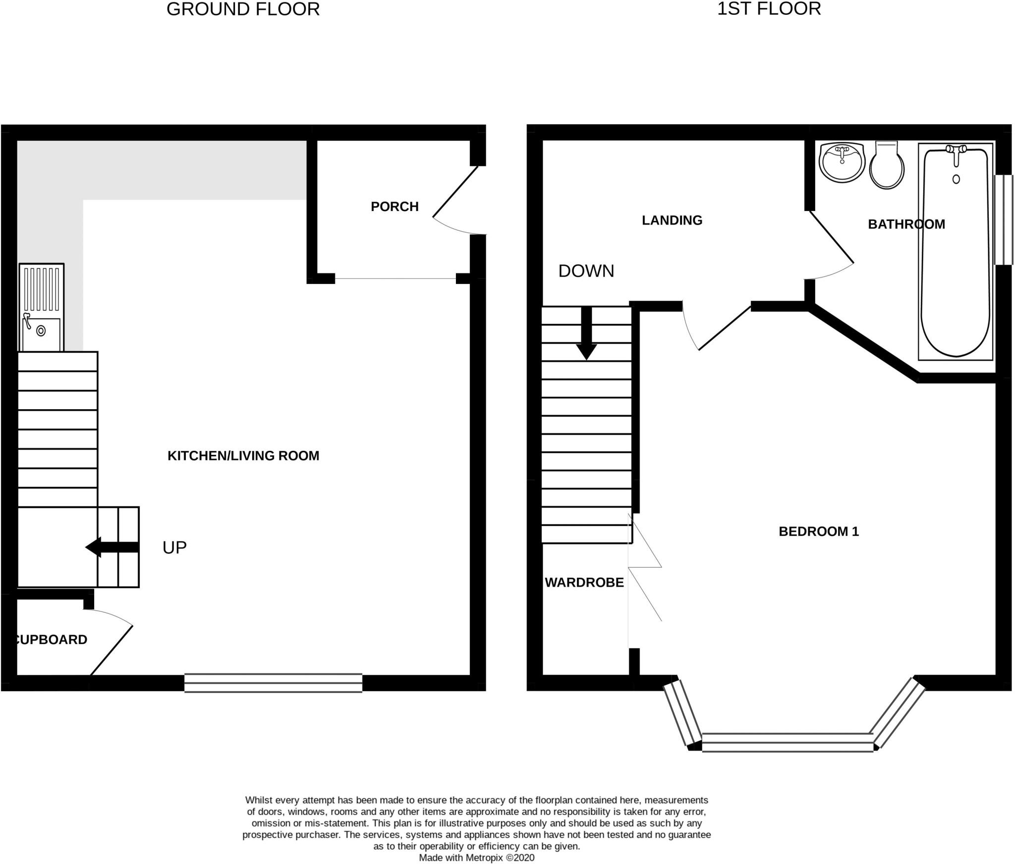 Burleigh Road, Portsmouth floorplan