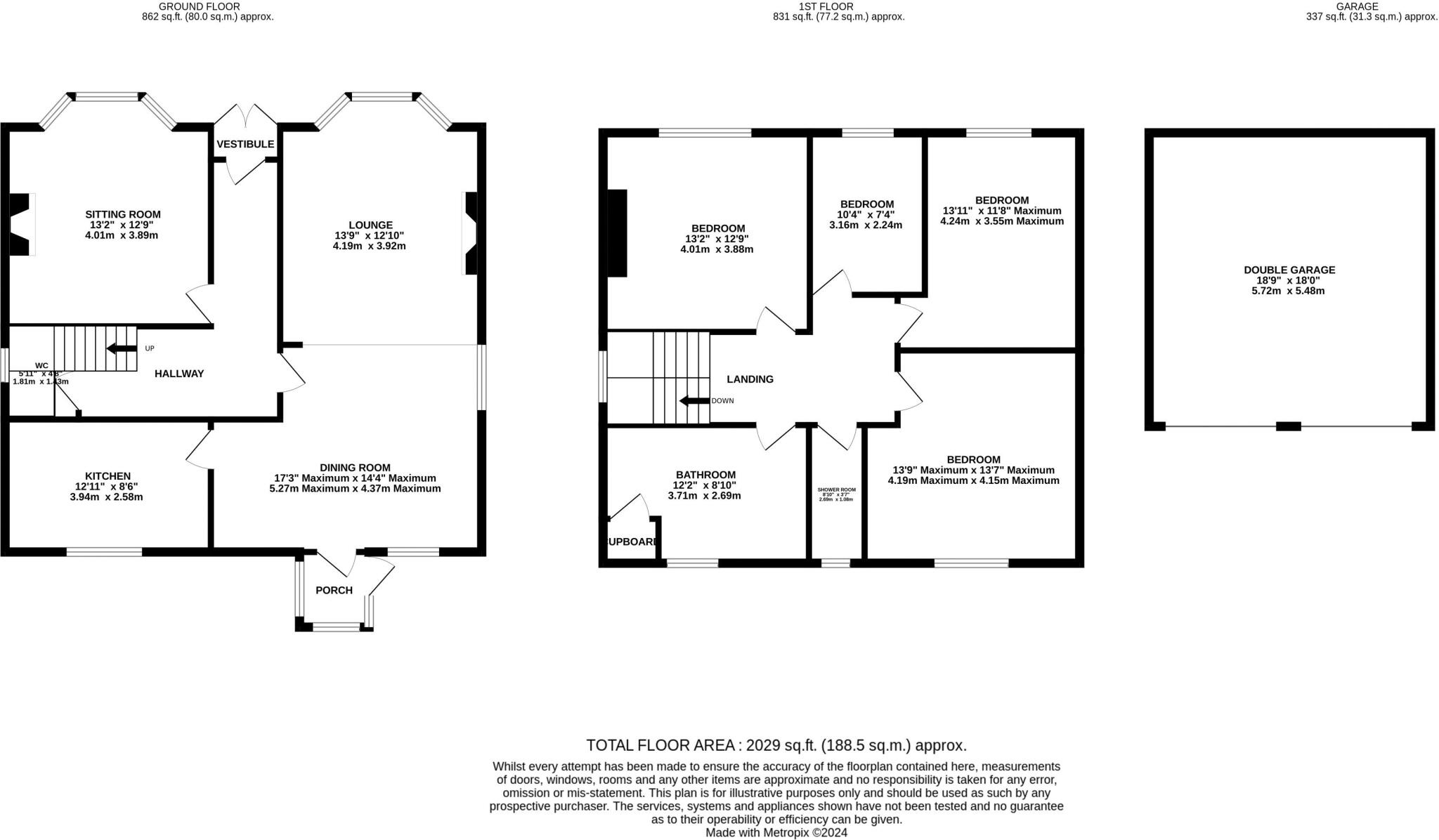 Spring Road, Orrell, Wigan floorplan
