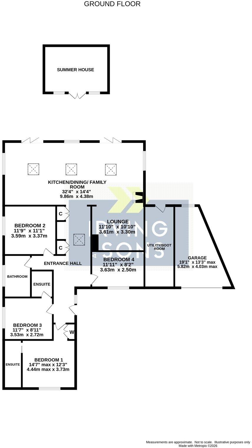 Woodlinken Close, Verwood, Dorset, BH31 floorplan