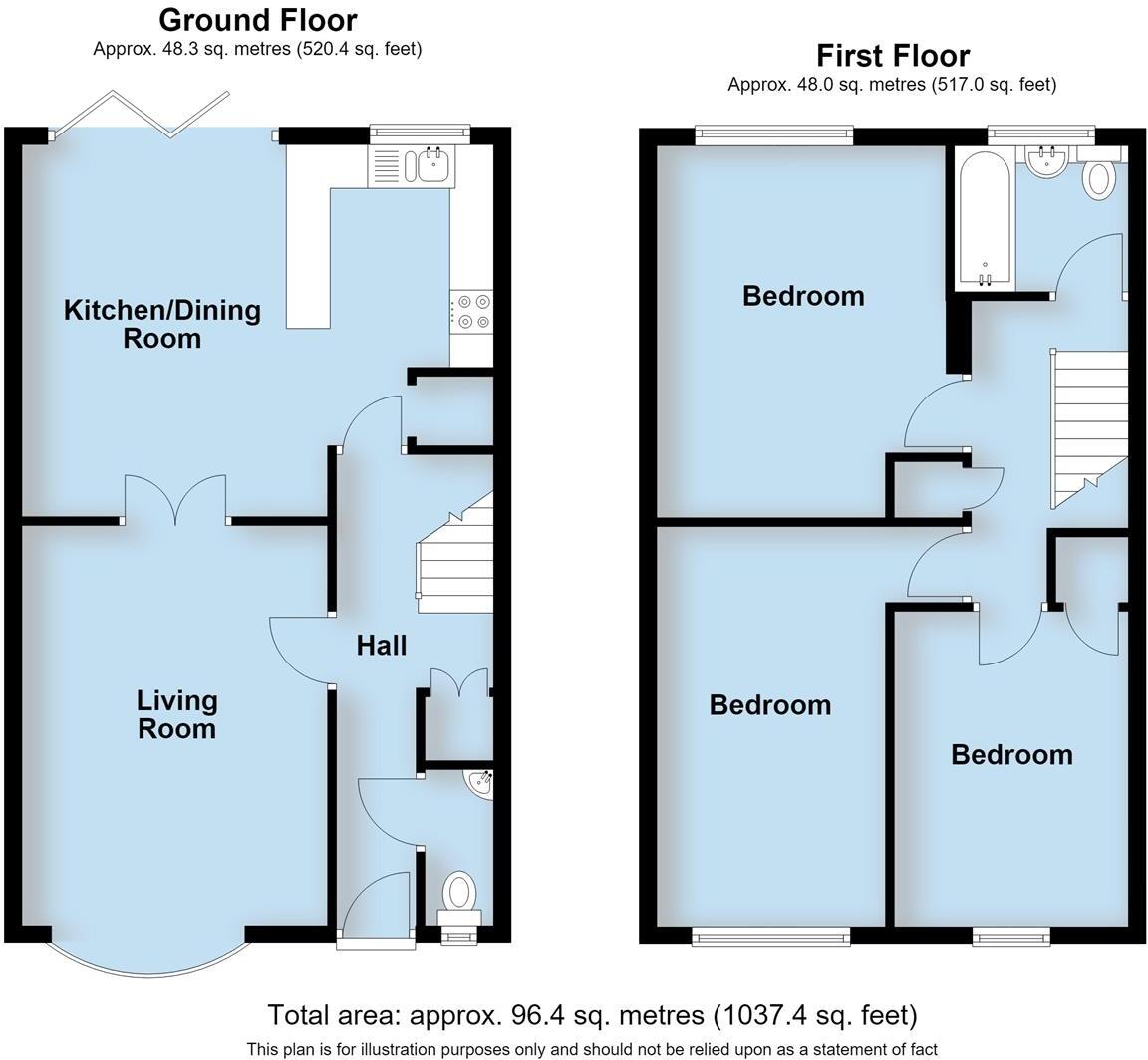 Gresham Avenue, Leamington Spa floorplan