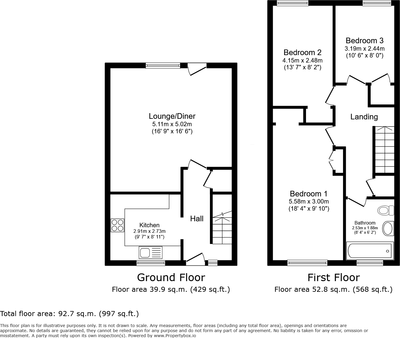 White Hart Court, North Parade, Horsham, West Sussex, RH12 floorplan