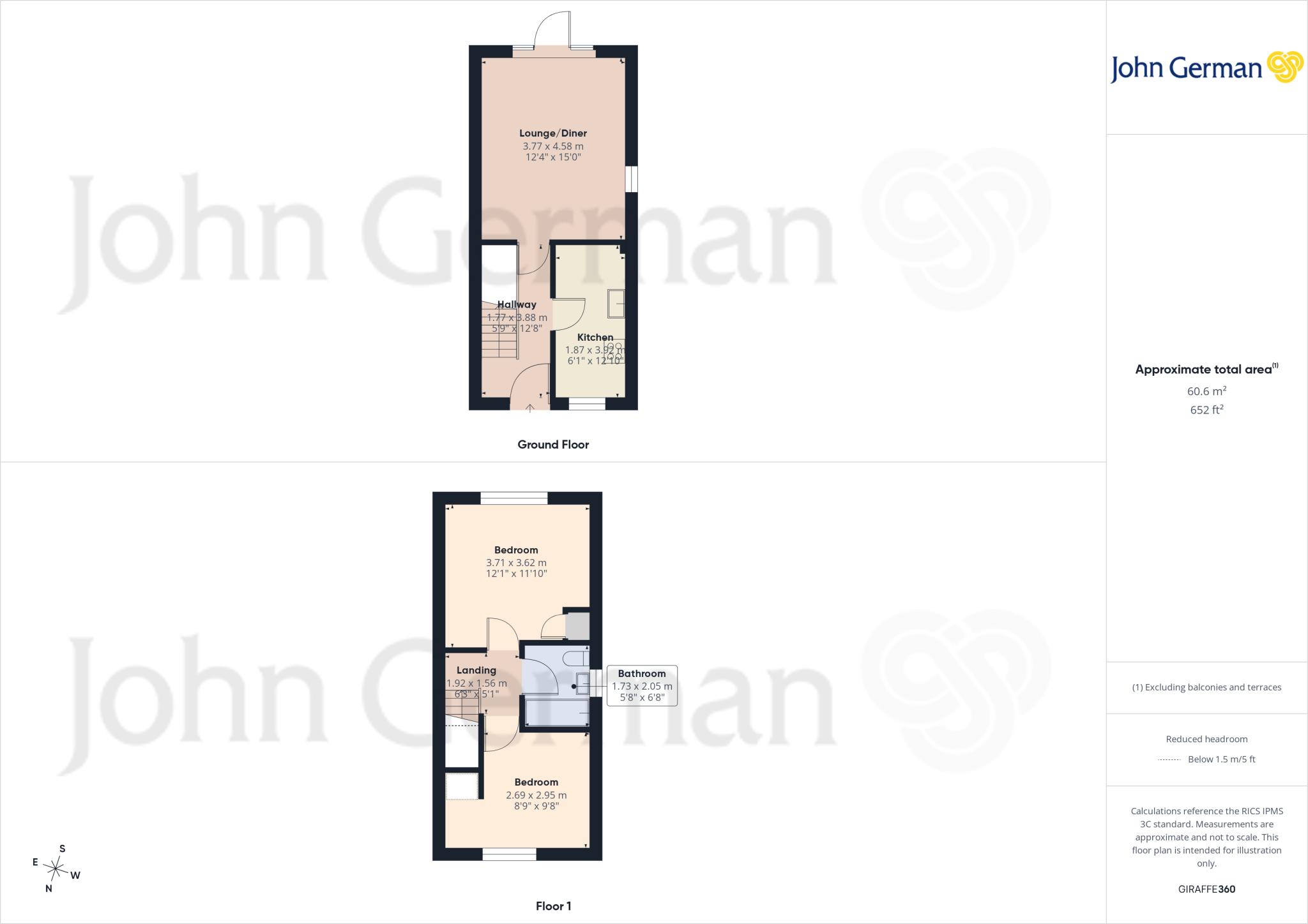 Highfield Road, Ashbourne floorplan