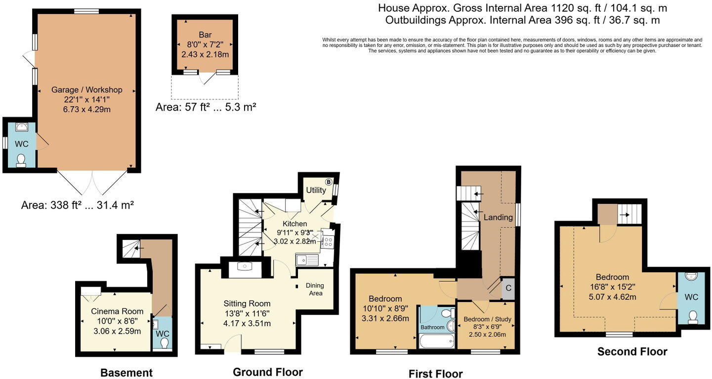 The Green, Groombridge floorplan