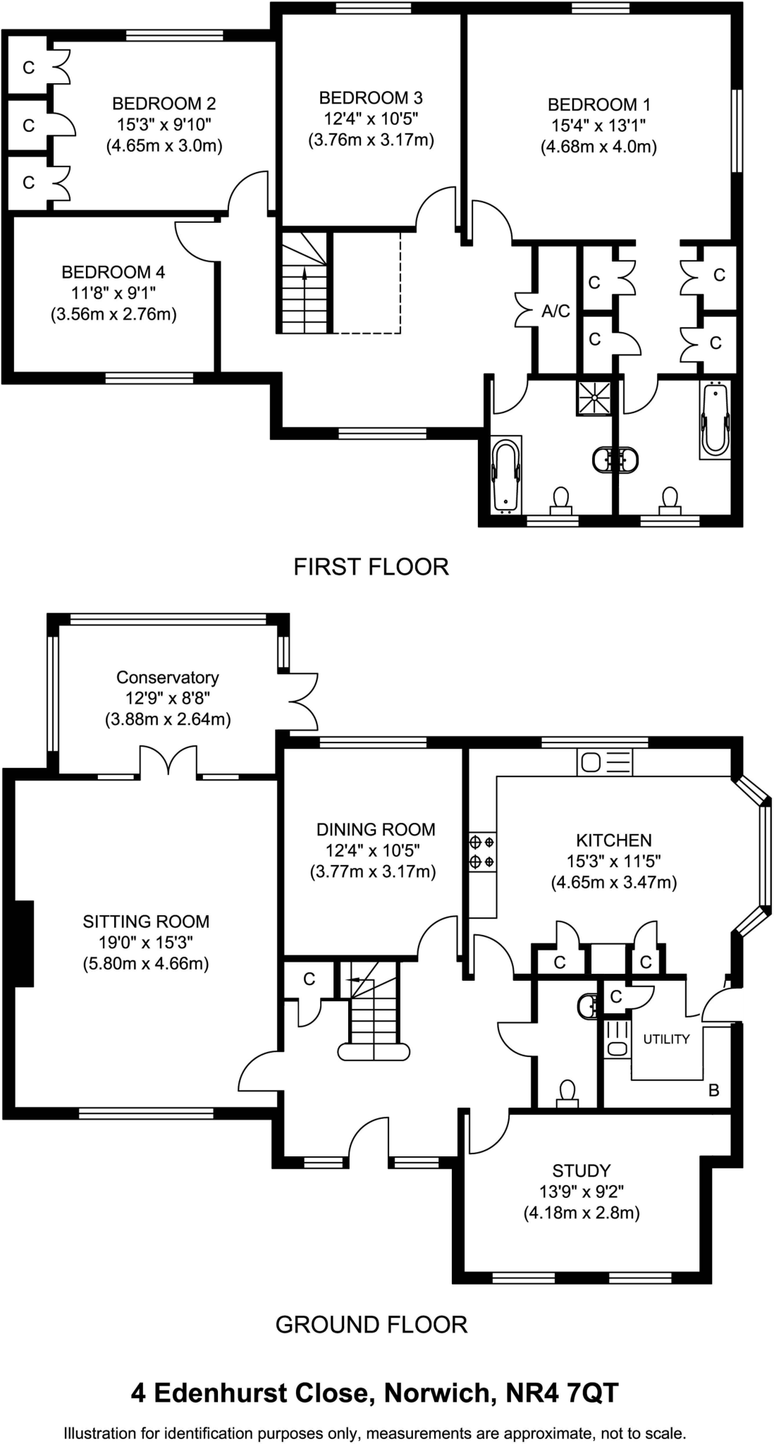 Edenhurst Close, Off Unthank Road floorplan