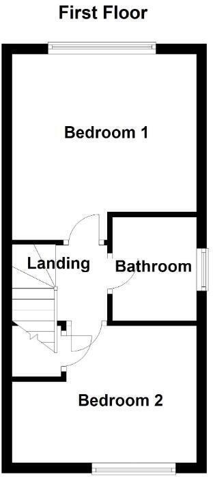 Beverley Close, Normanton, West Yorkshire, WF6 floorplan