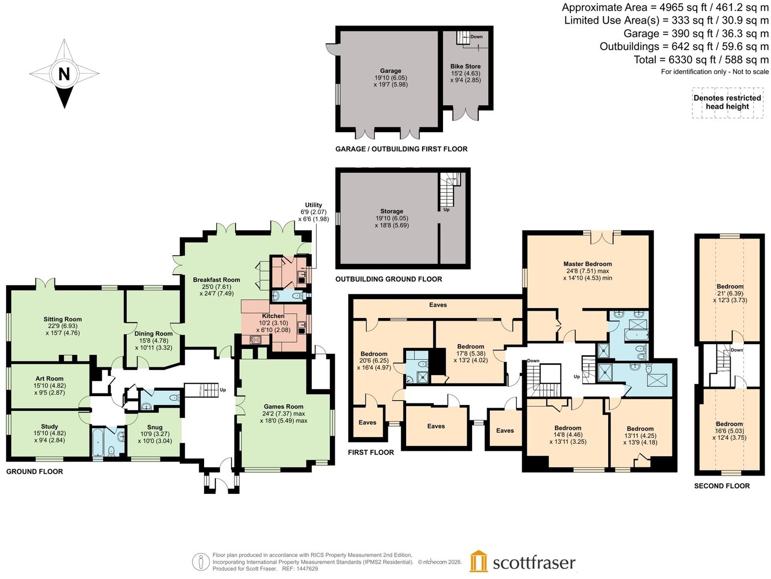 Standlake Road, Northmoor, Witney floorplan