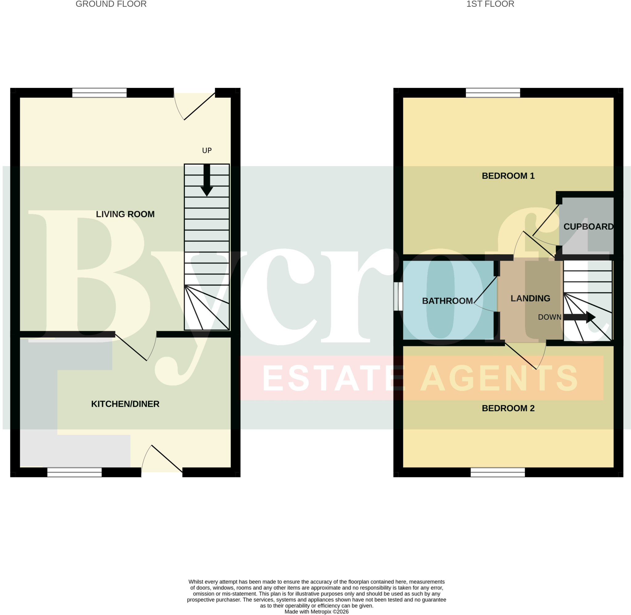 Dover Court, Caister-on-sea floorplan