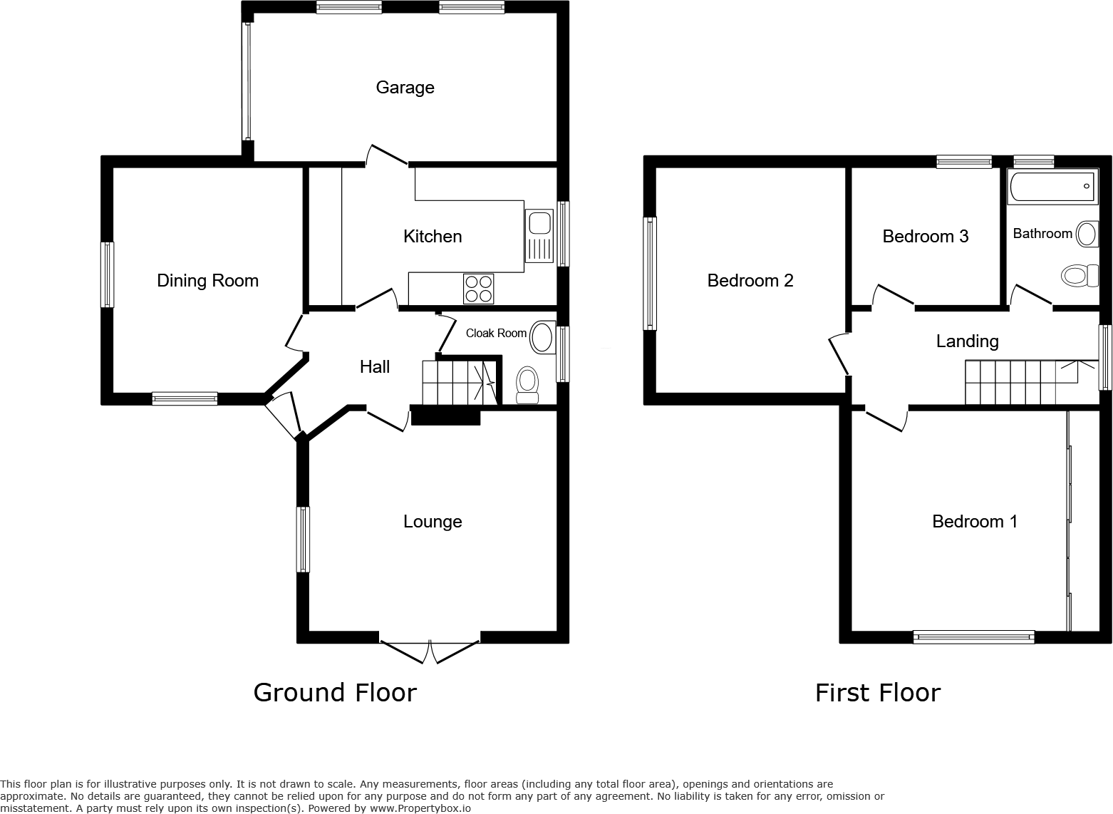 Langley Hill, Calcot, Reading floorplan