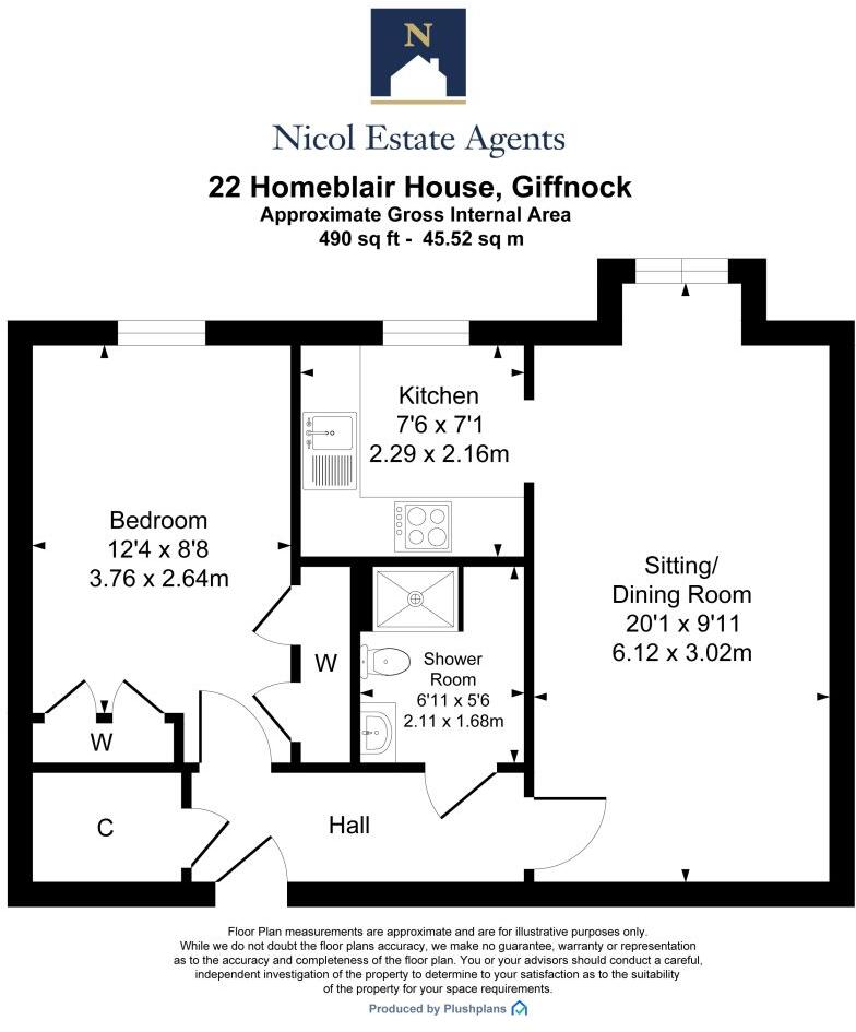 Homeblair House, Giffnock floorplan
