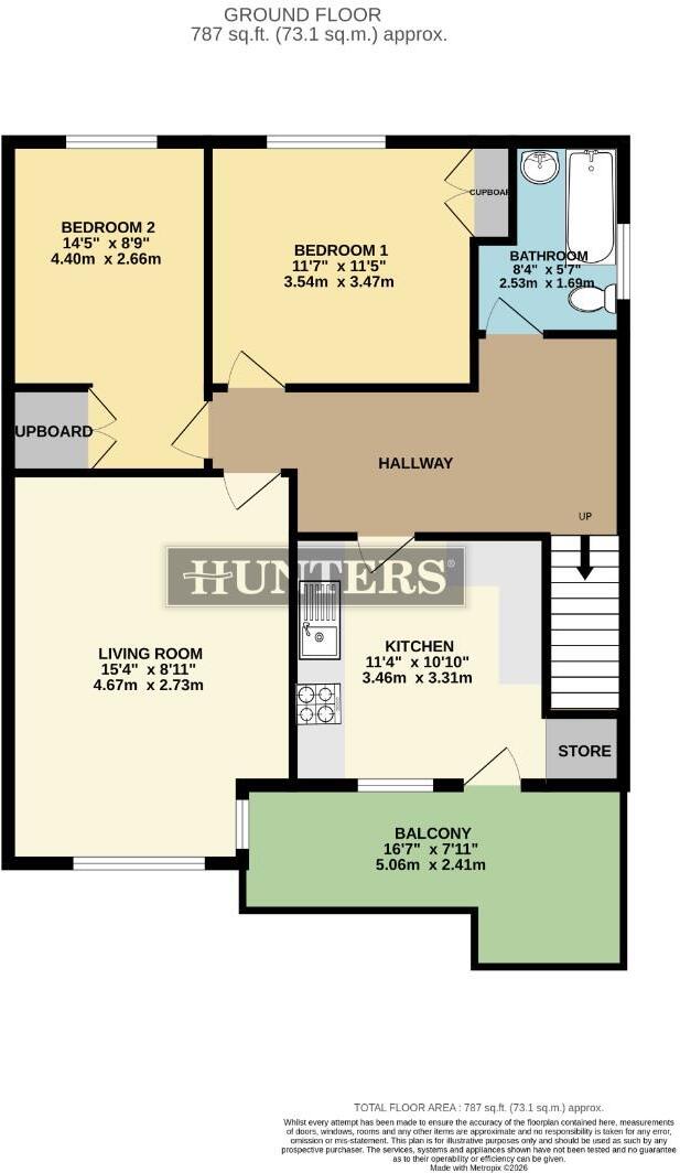 Grange Lane South, Scunthorpe floorplan