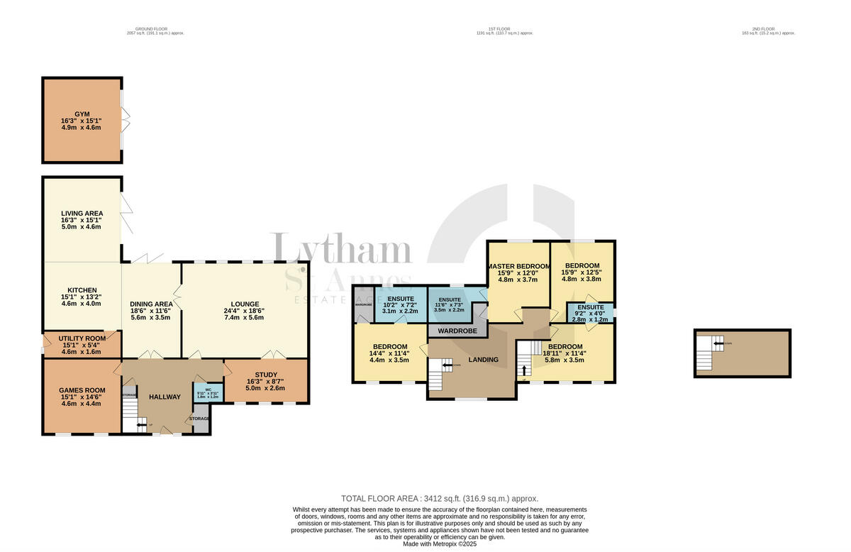 Hall Park Drive, Ansdell, FY8 floorplan