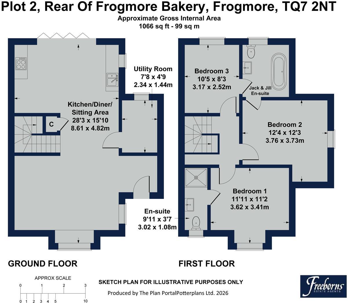 Frogmore, South Hams floorplan
