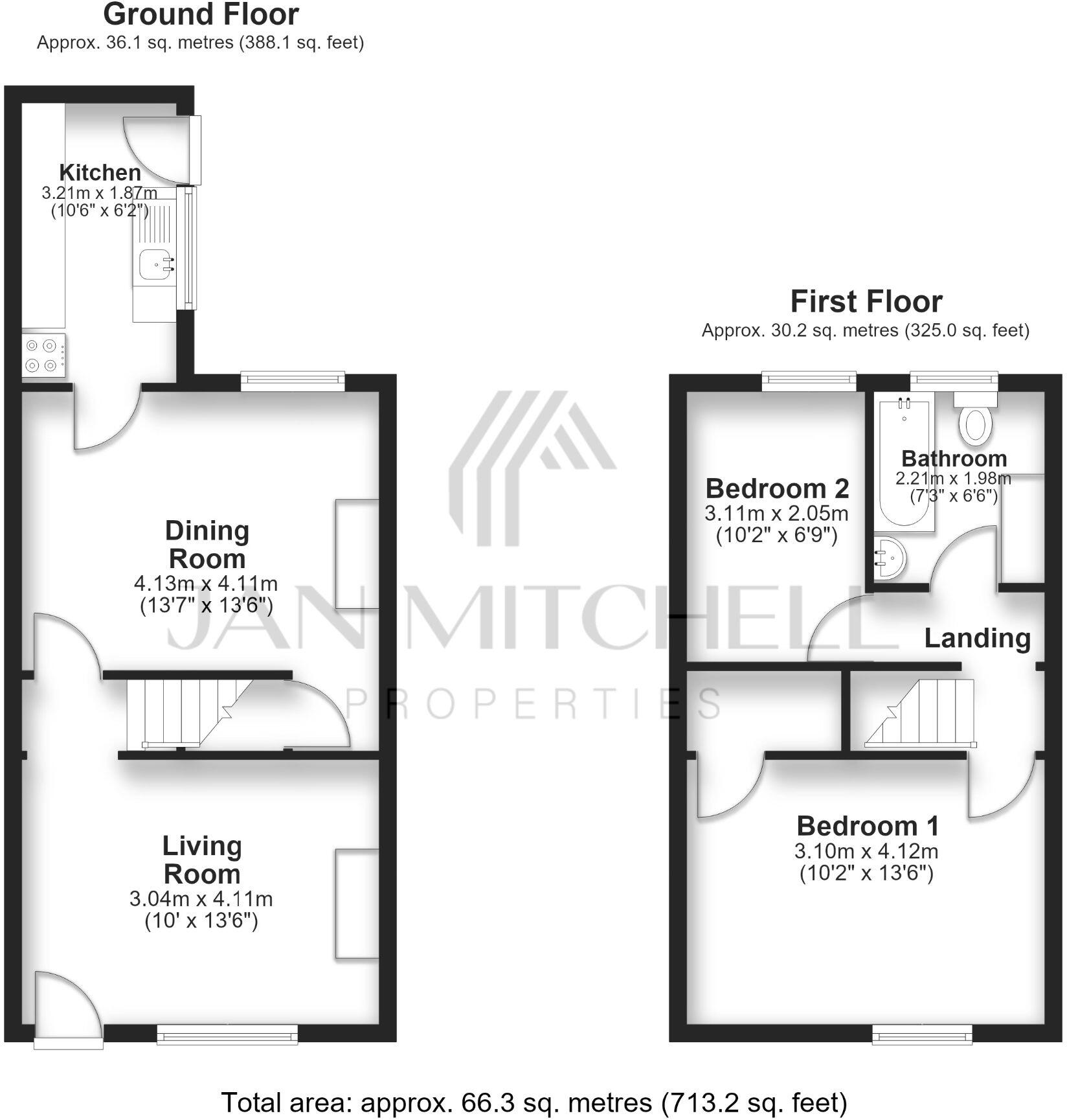 Kelvin Gardens, Dunston, Gateshead floorplan
