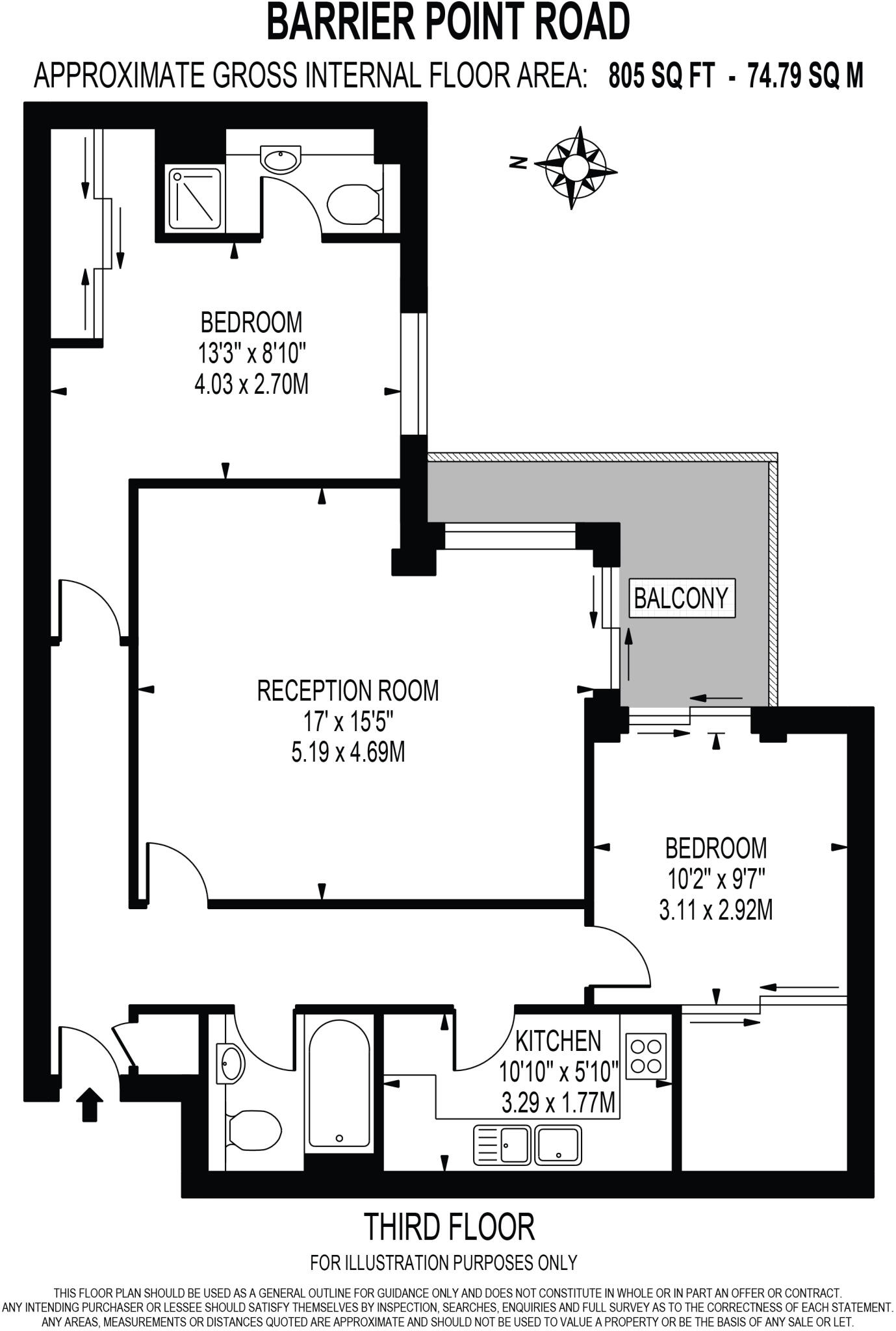 Barrier Point Road, London, E16 floorplan