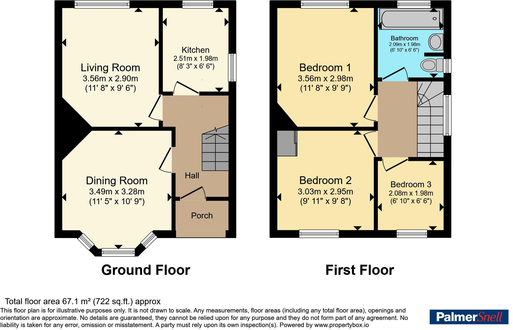 Littlemoor Road, Weymouth, Dorset, DT3 floorplan