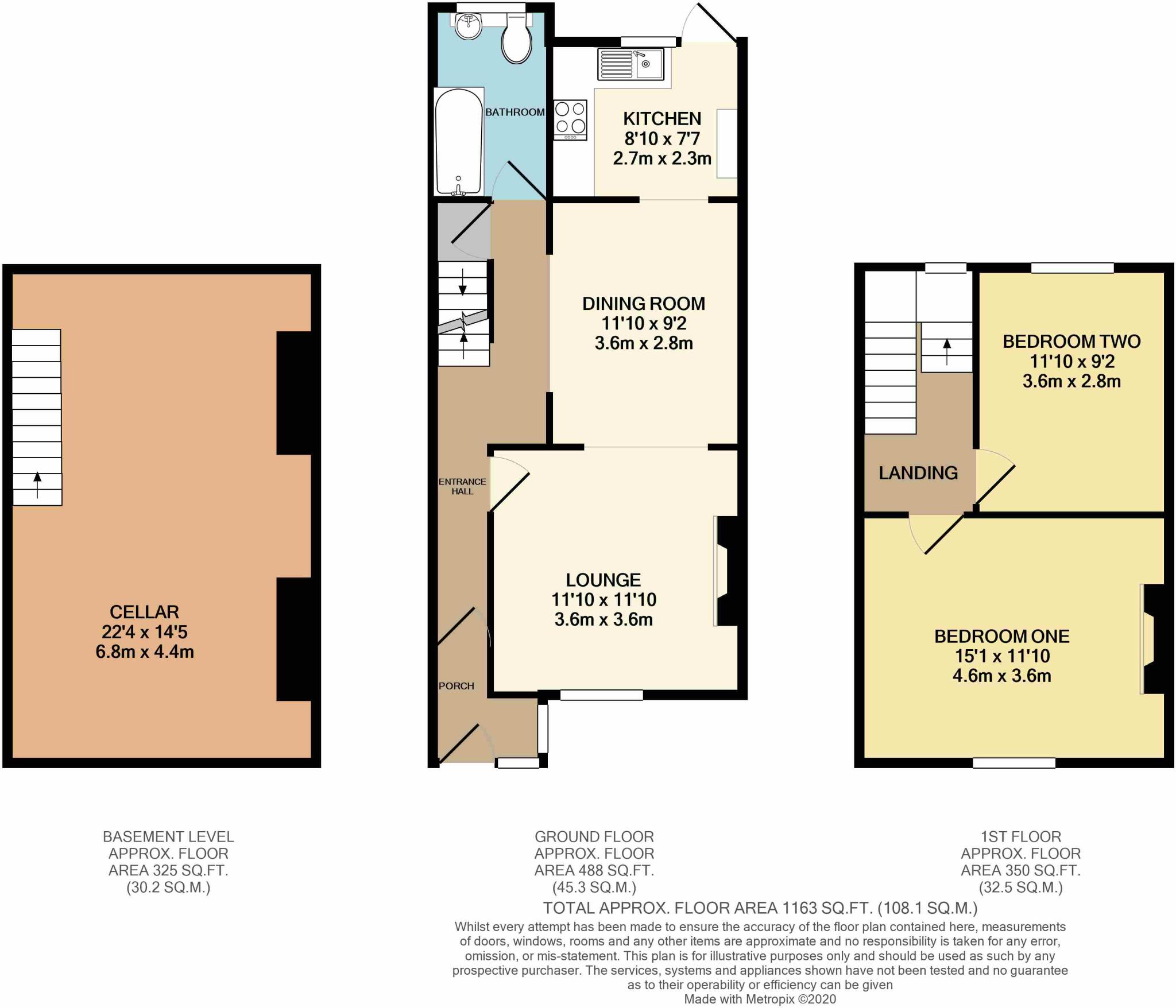 Stanley Place, Prince Rock, Plymouth floorplan