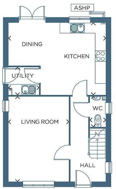 Bracewell Gardens, Earby, BB18 floorplan