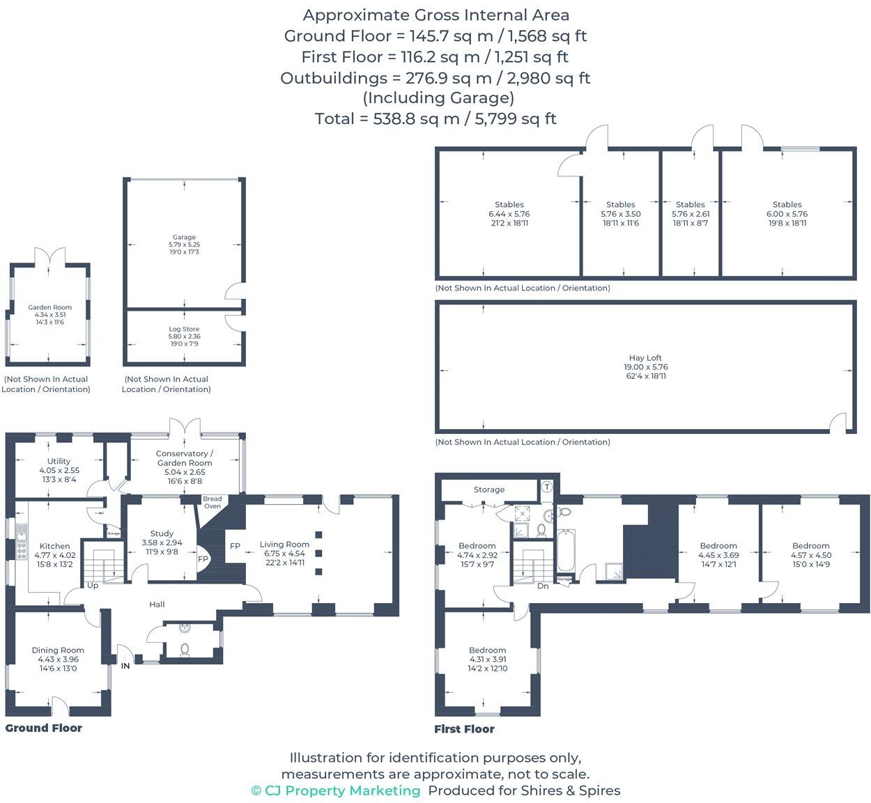 Toot Baldon, Oxford, Oxfordshire, OX44 floorplan