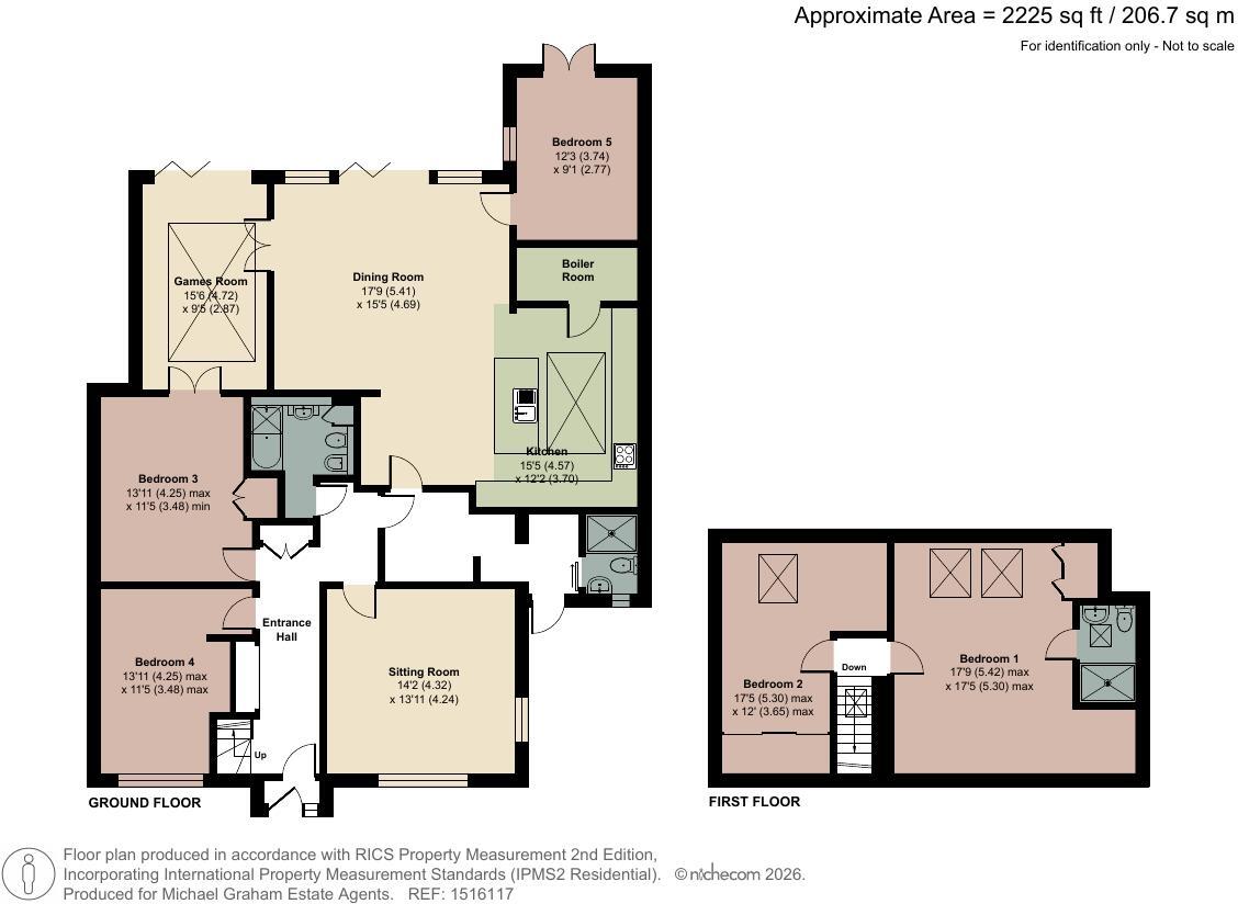 Grendon Way, Bierton, Aylesbury, Buckinghamshire, HP22 floorplan
