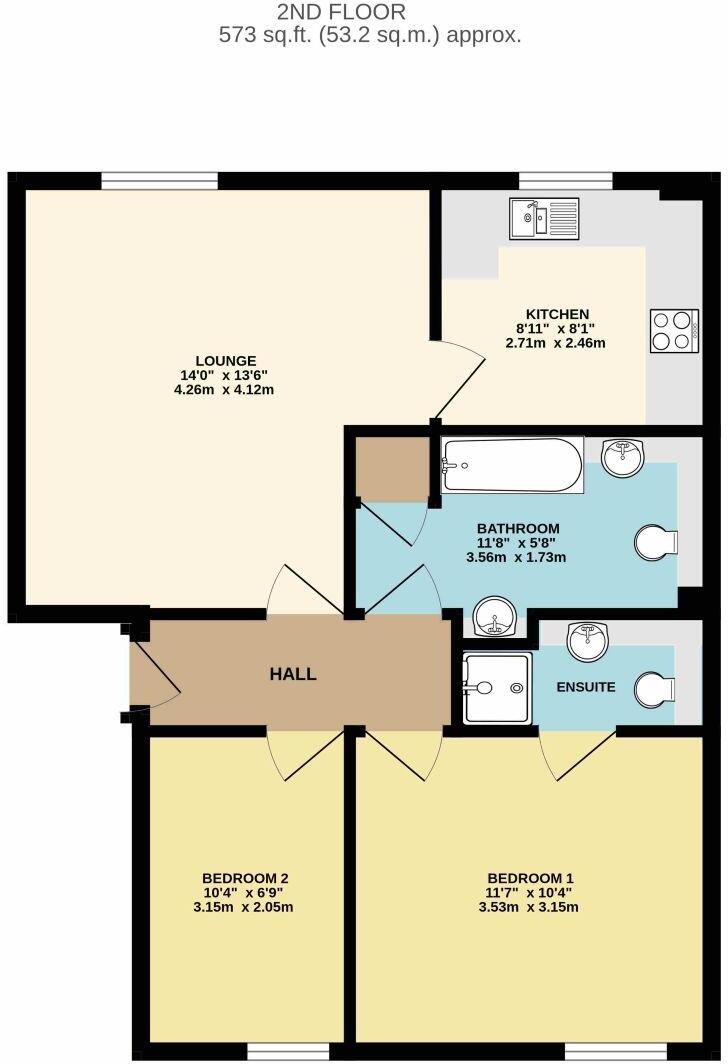 Otter Close, Stratford, Newham, London floorplan