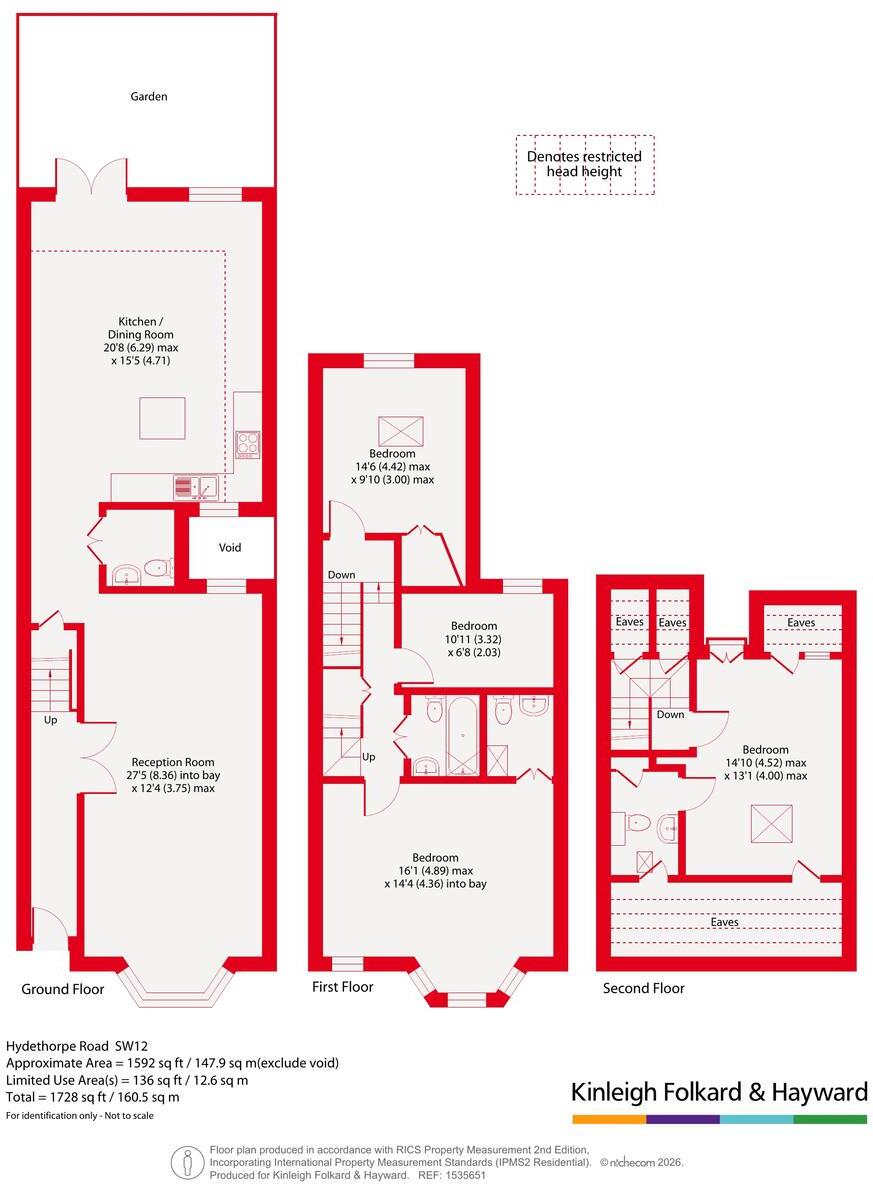 Hydethorpe Road, London, SW12 floorplan